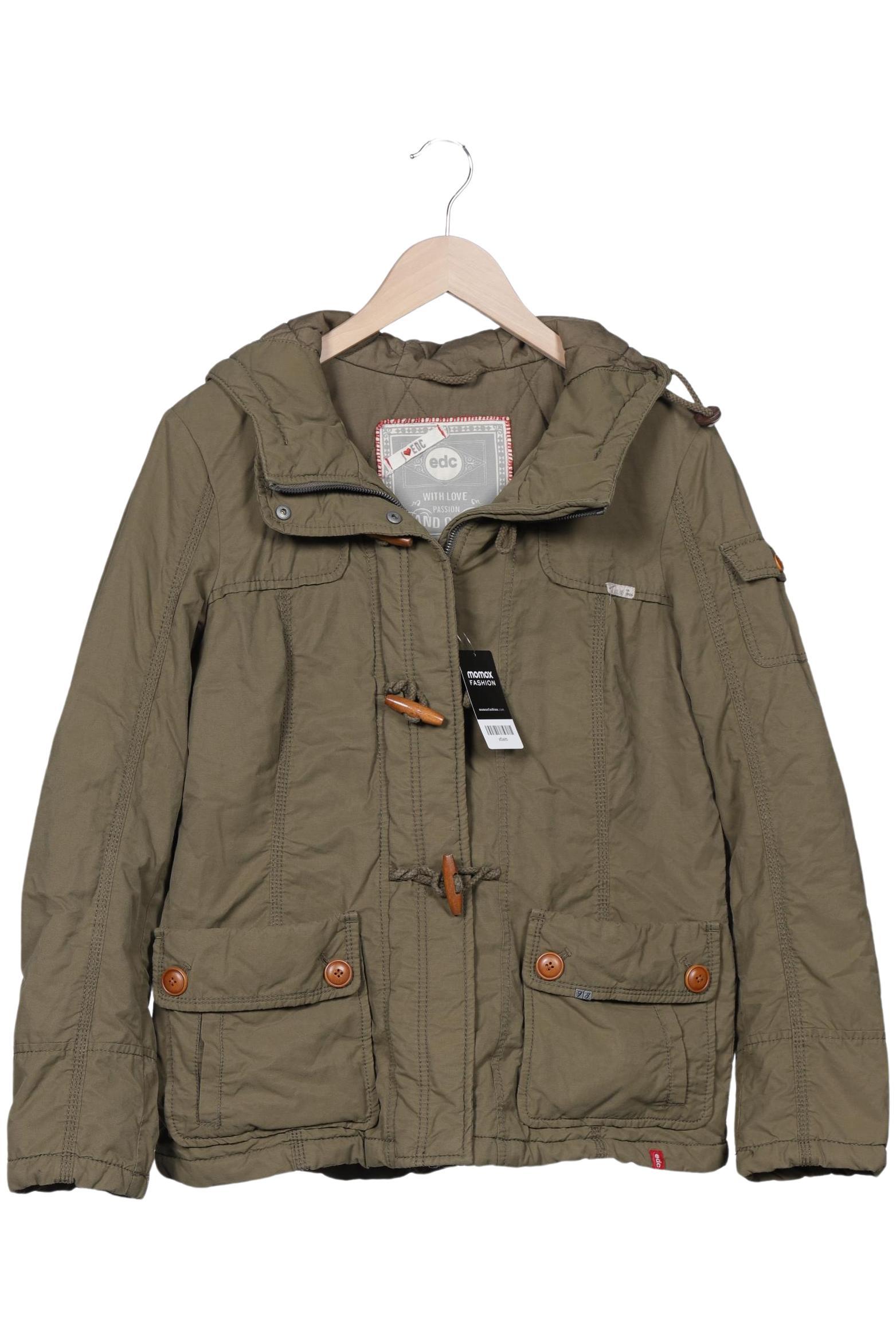 

edc by Esprit Damen Jacke, grün, Gr. 44