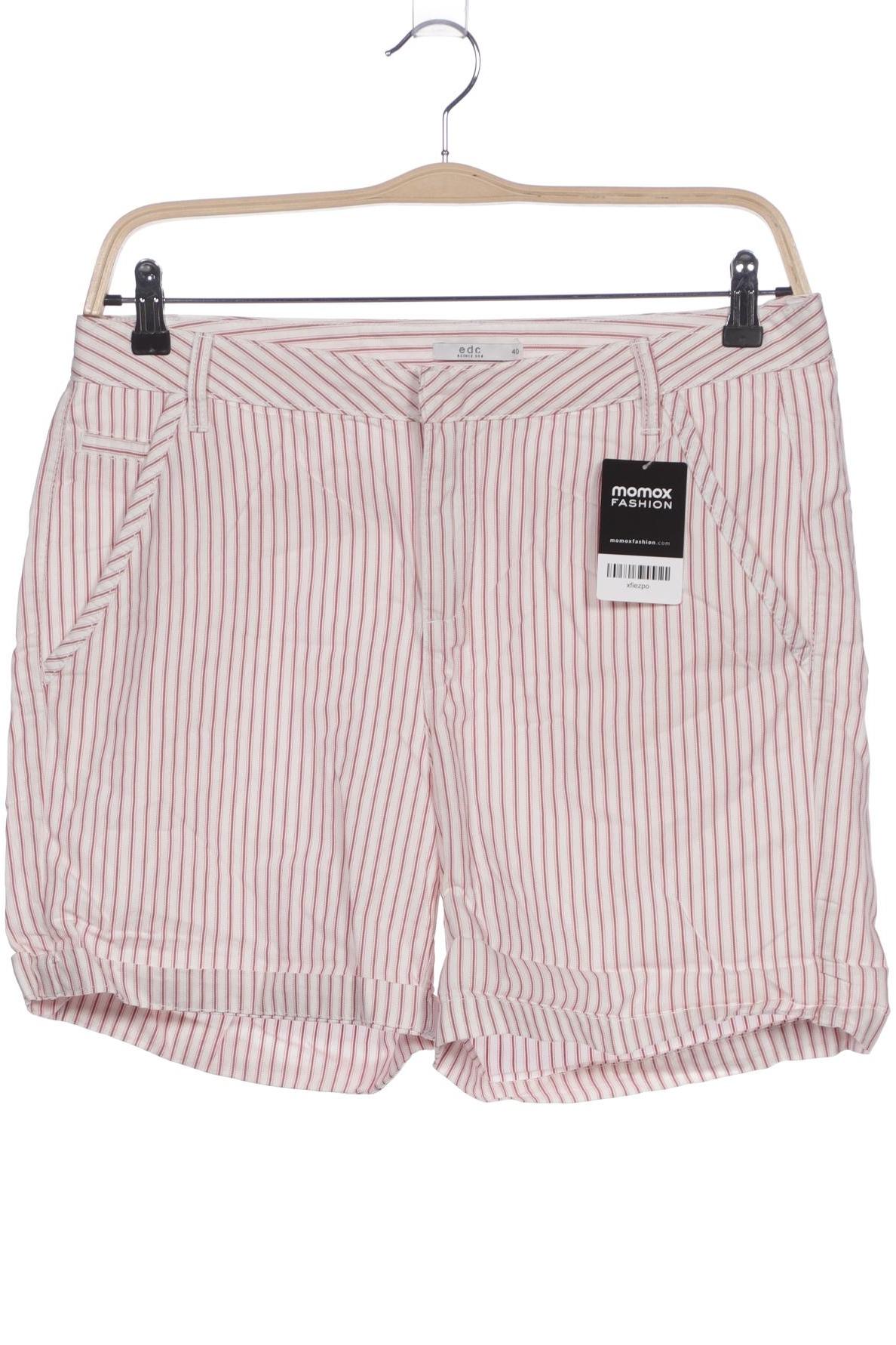 

edc by Esprit Damen Shorts, weiß, Gr. 40