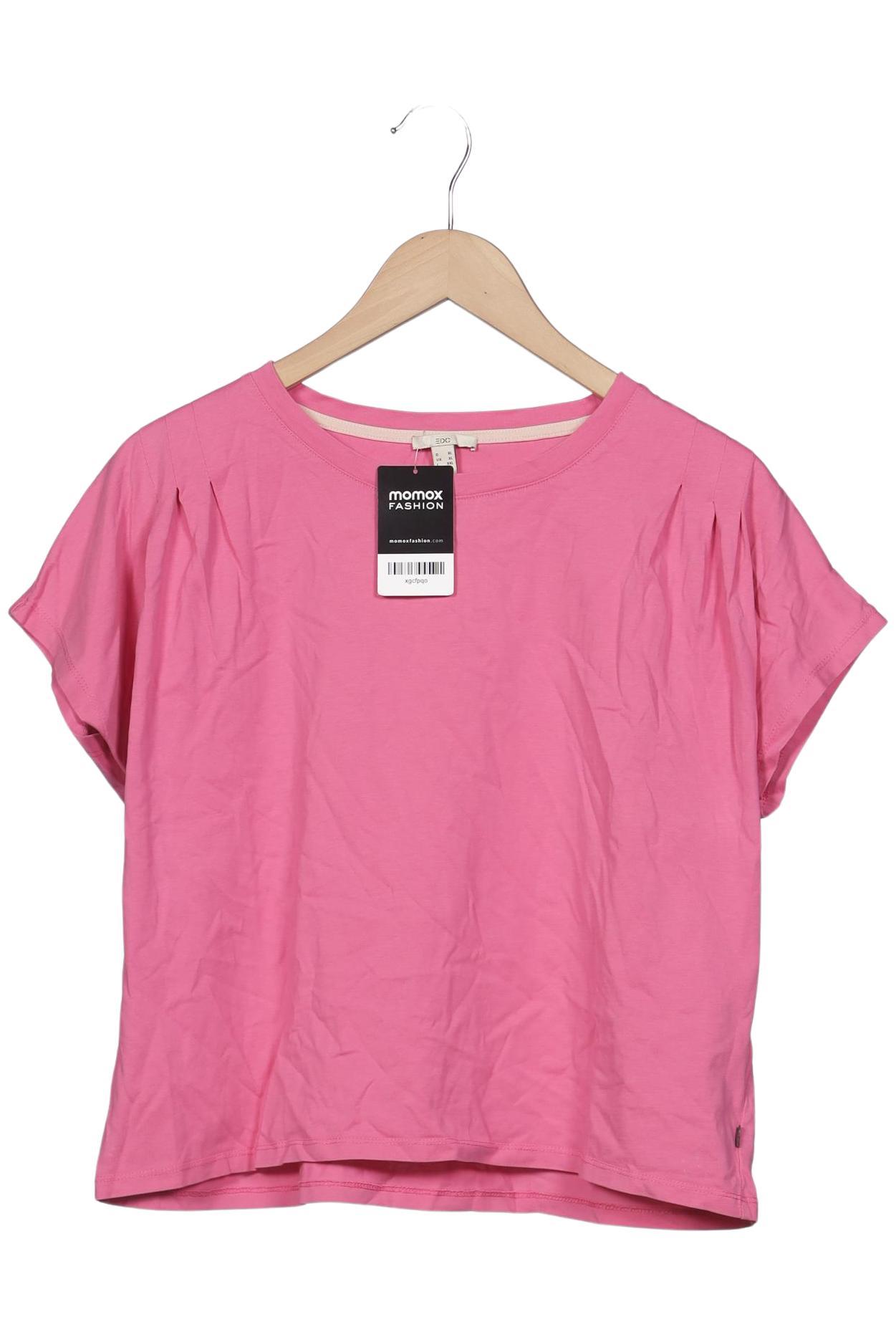

edc by Esprit Damen T-Shirt, pink, Gr. 44