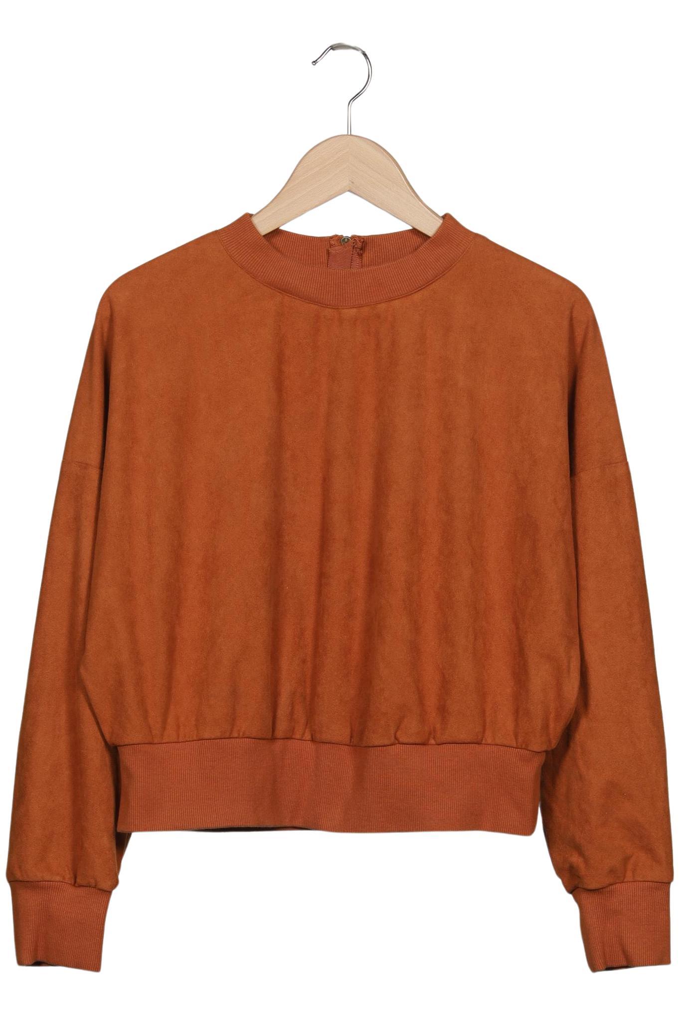 

edc by Esprit Damen Sweatshirt, braun, Gr. 38