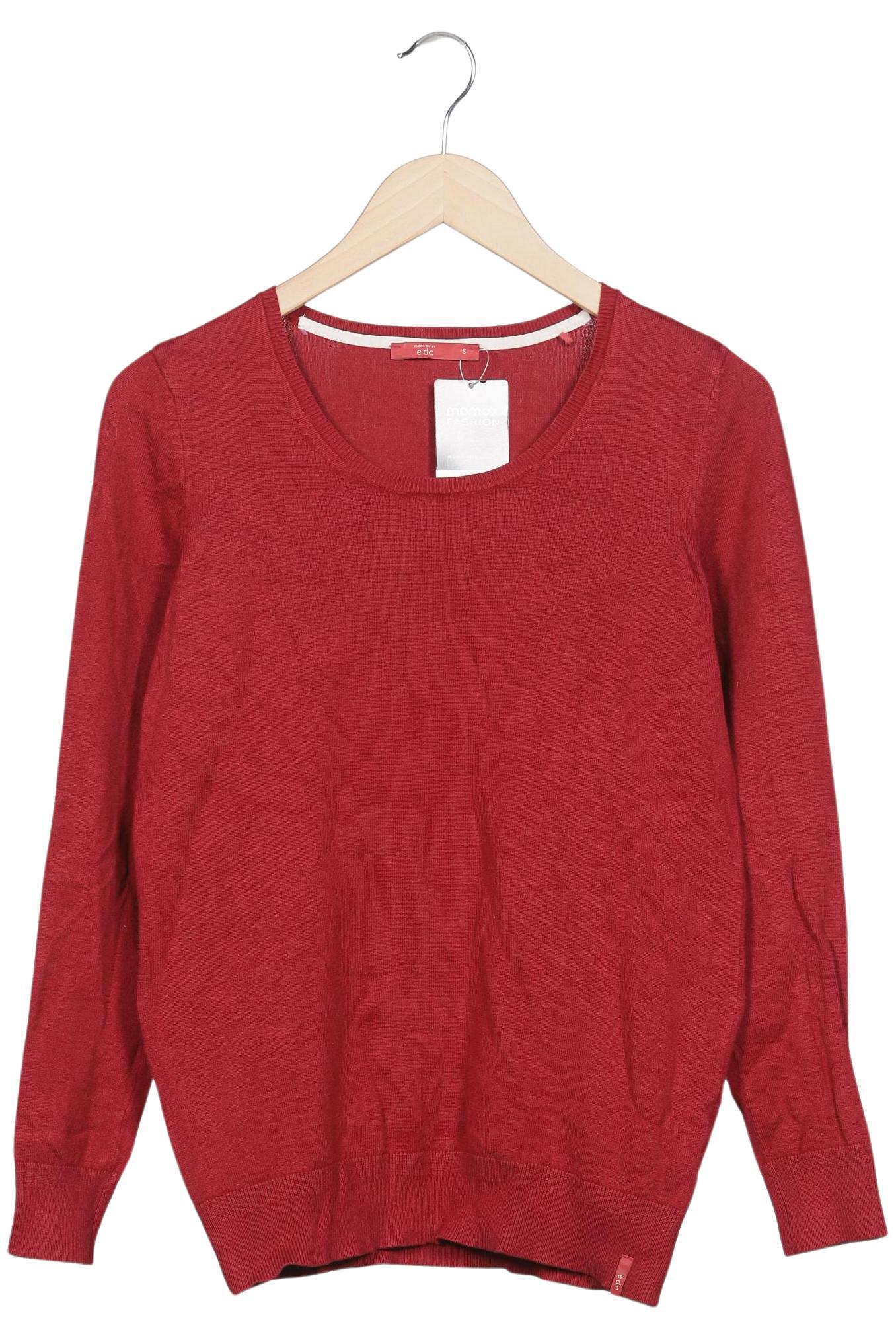 

edc by Esprit Damen Pullover, rot, Gr. 36