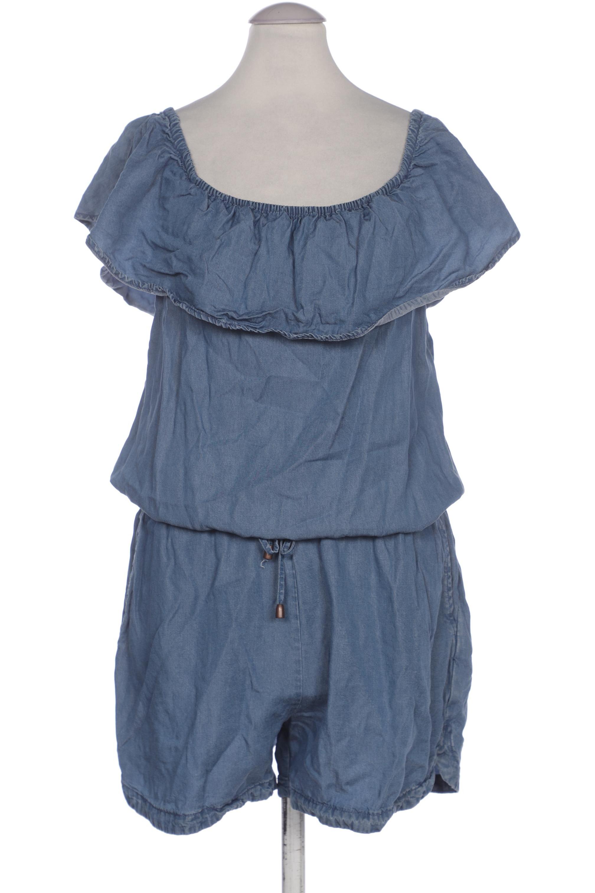 

edc by Esprit Damen Jumpsuit/Overall, blau, Gr. 34