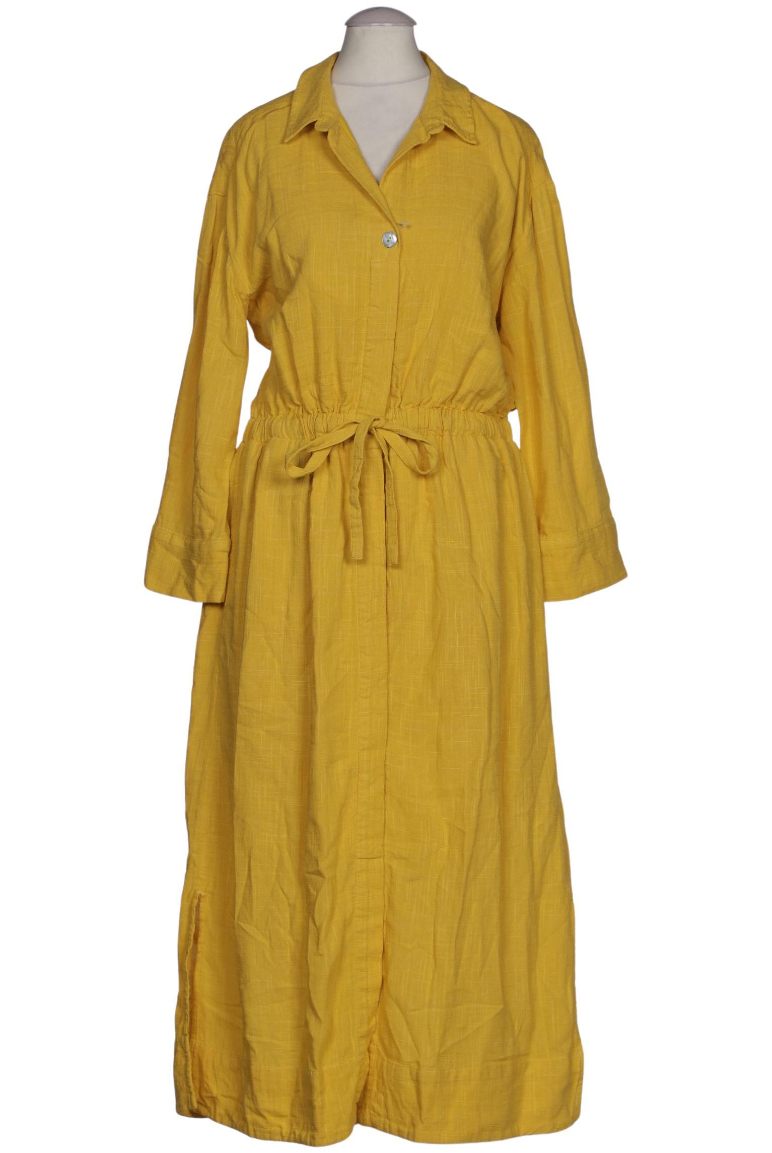 

edc by Esprit Damen Kleid, gelb, Gr. 36