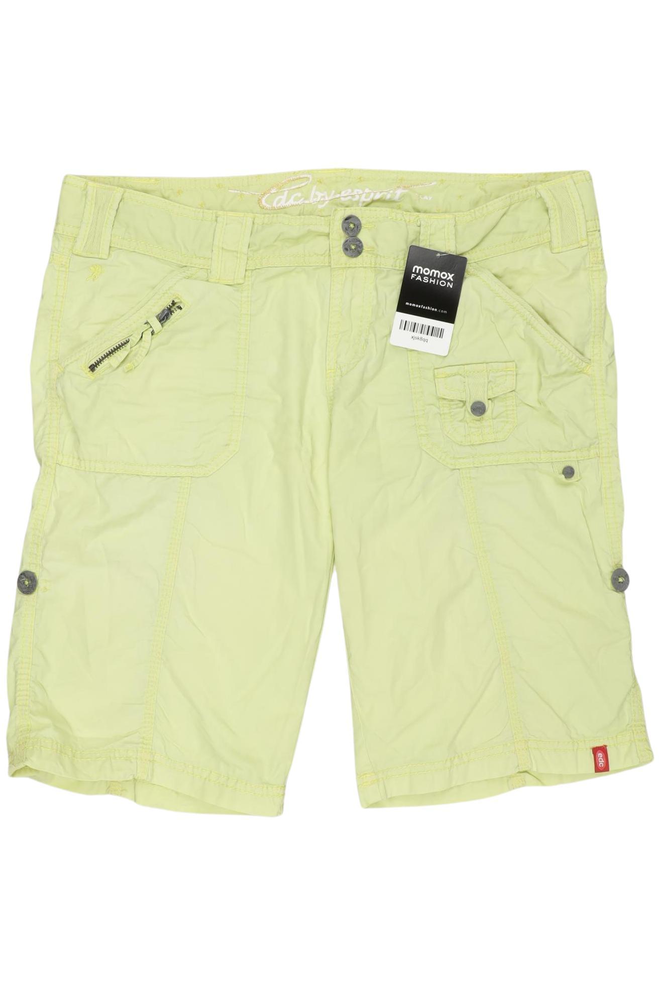 

edc by Esprit Damen Shorts, hellgrün, Gr. 42