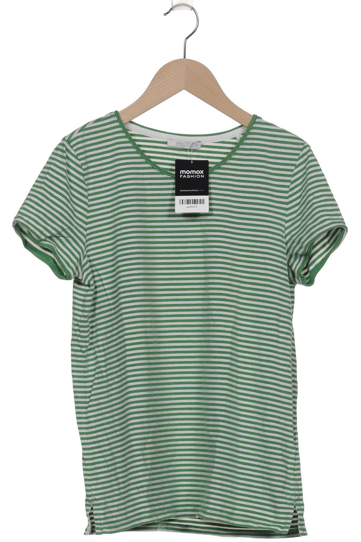 

edc by Esprit Damen T-Shirt, grün, Gr. 38