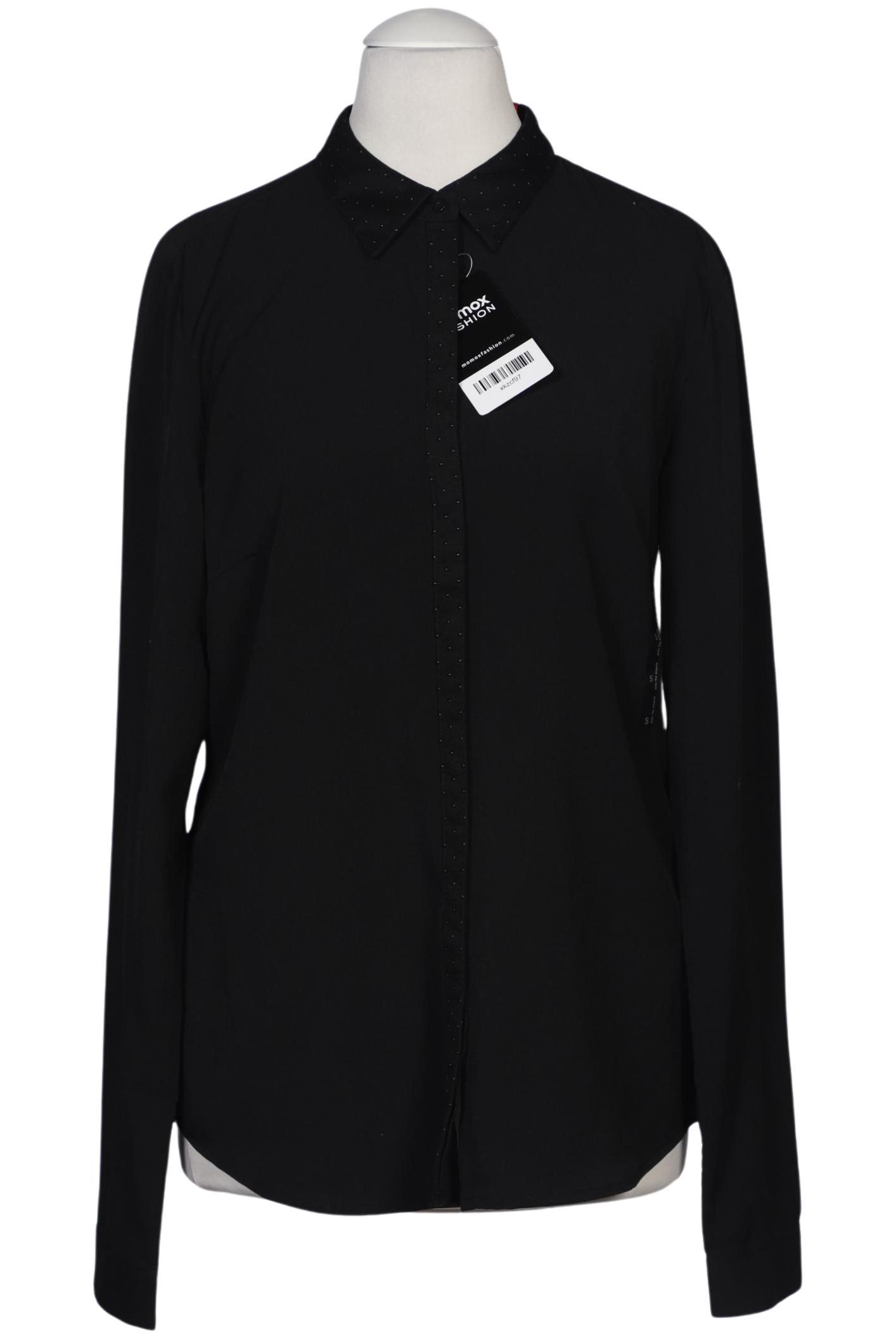 

edc by Esprit Damen Bluse, schwarz, Gr. 36