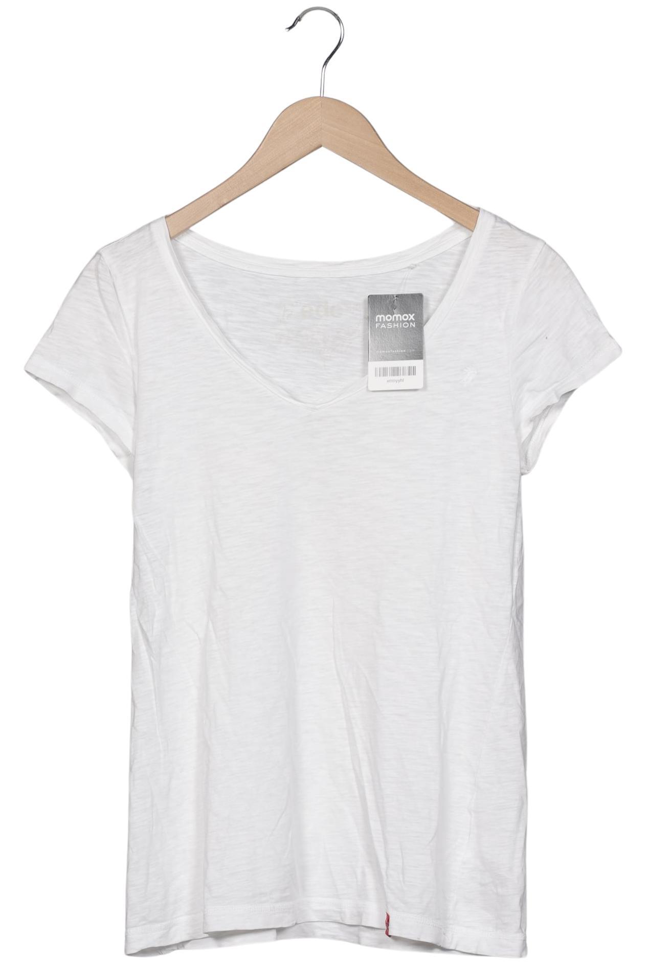 

edc by Esprit Damen T-Shirt, weiß, Gr. 42