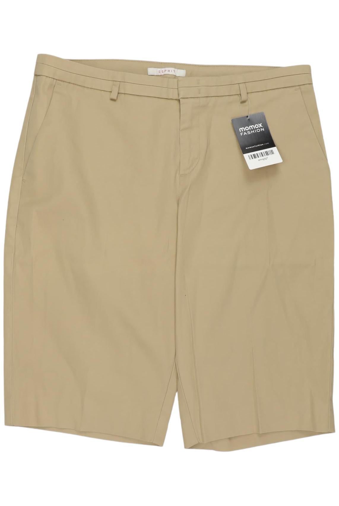 

edc by Esprit Damen Stoffhose, beige, Gr. 38