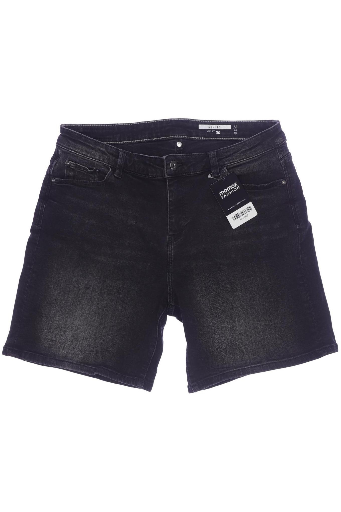 

edc by Esprit Damen Shorts, schwarz, Gr. 30