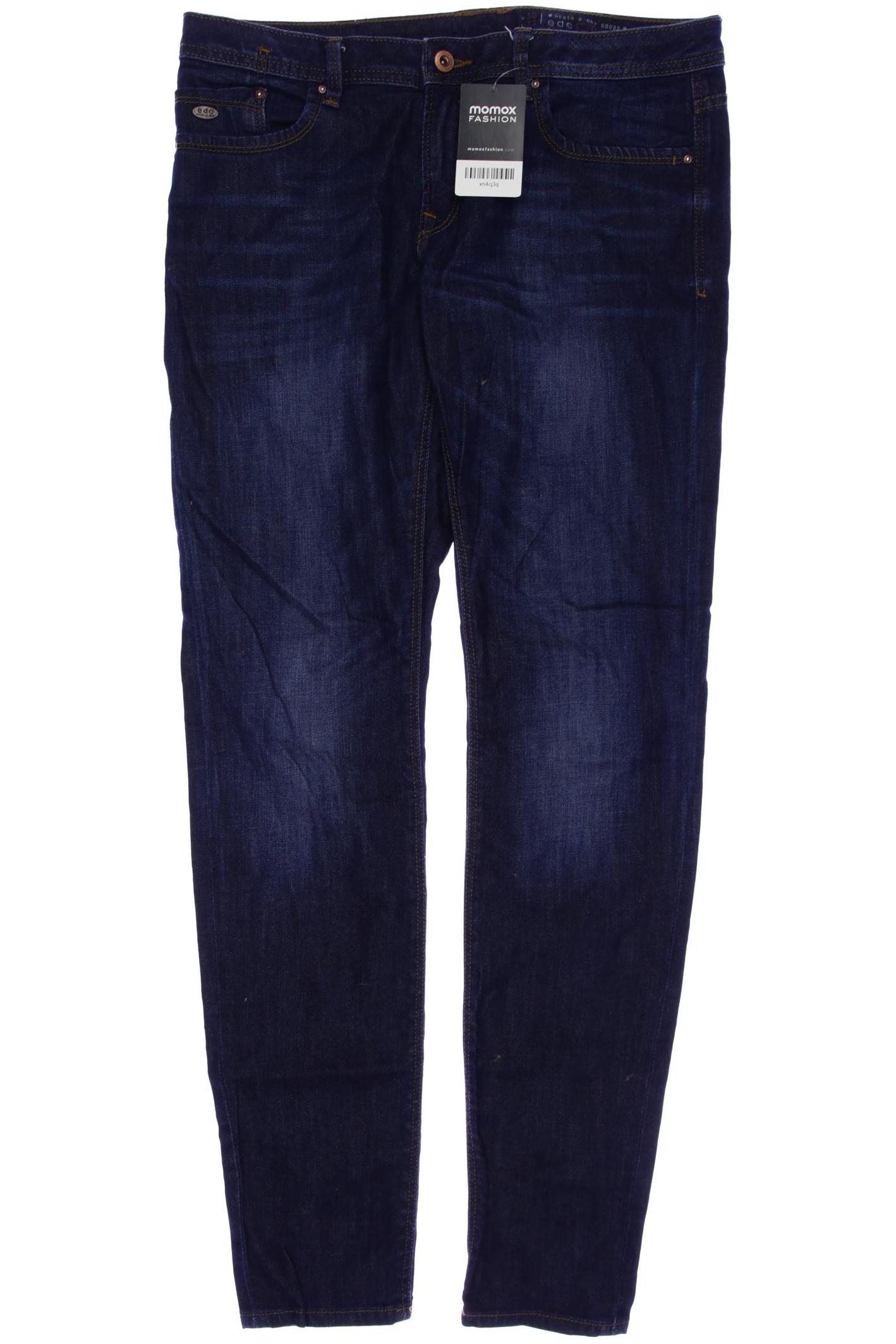 

edc by Esprit Damen Jeans, marineblau, Gr. 30