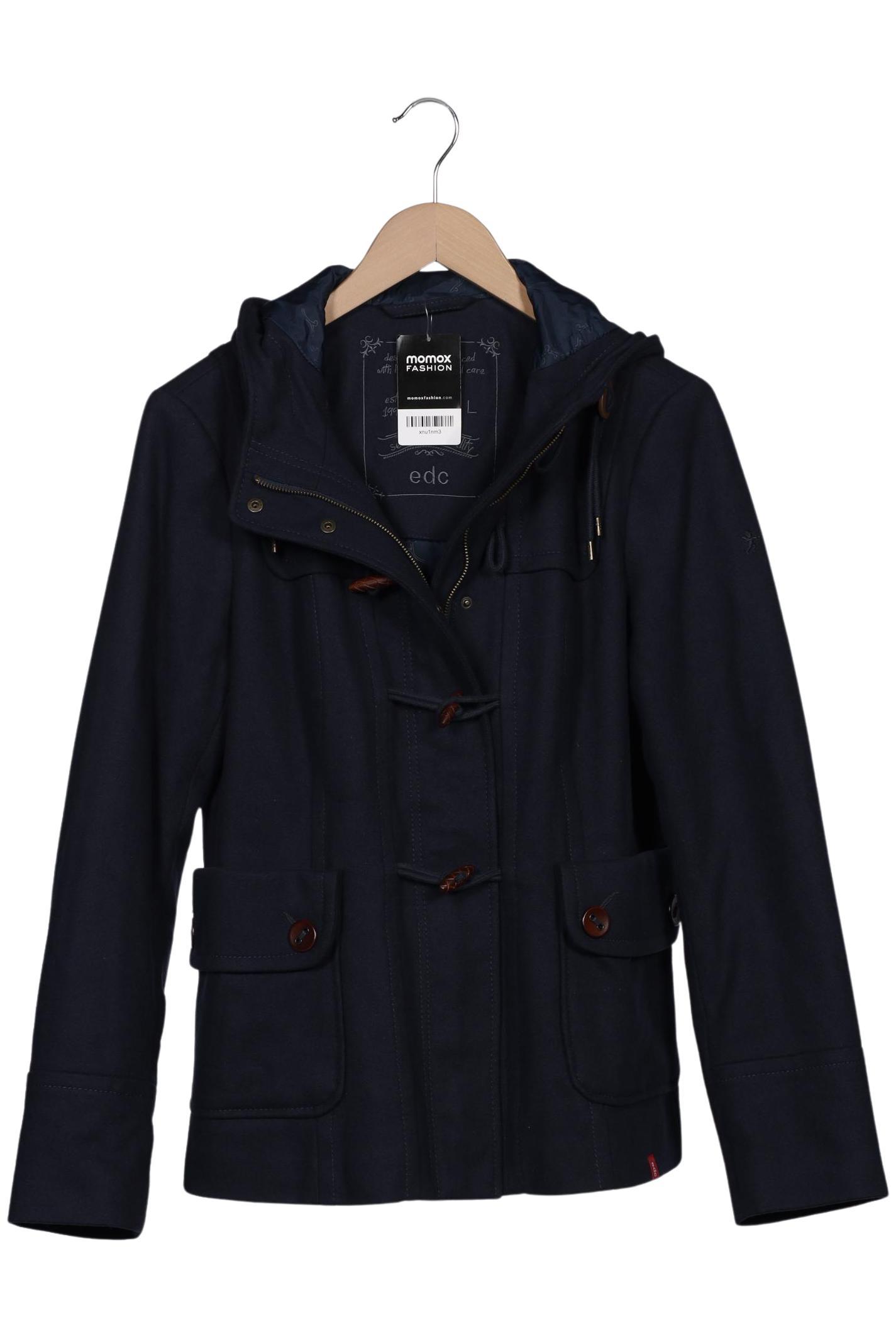 

edc by Esprit Damen Jacke, marineblau, Gr. 42