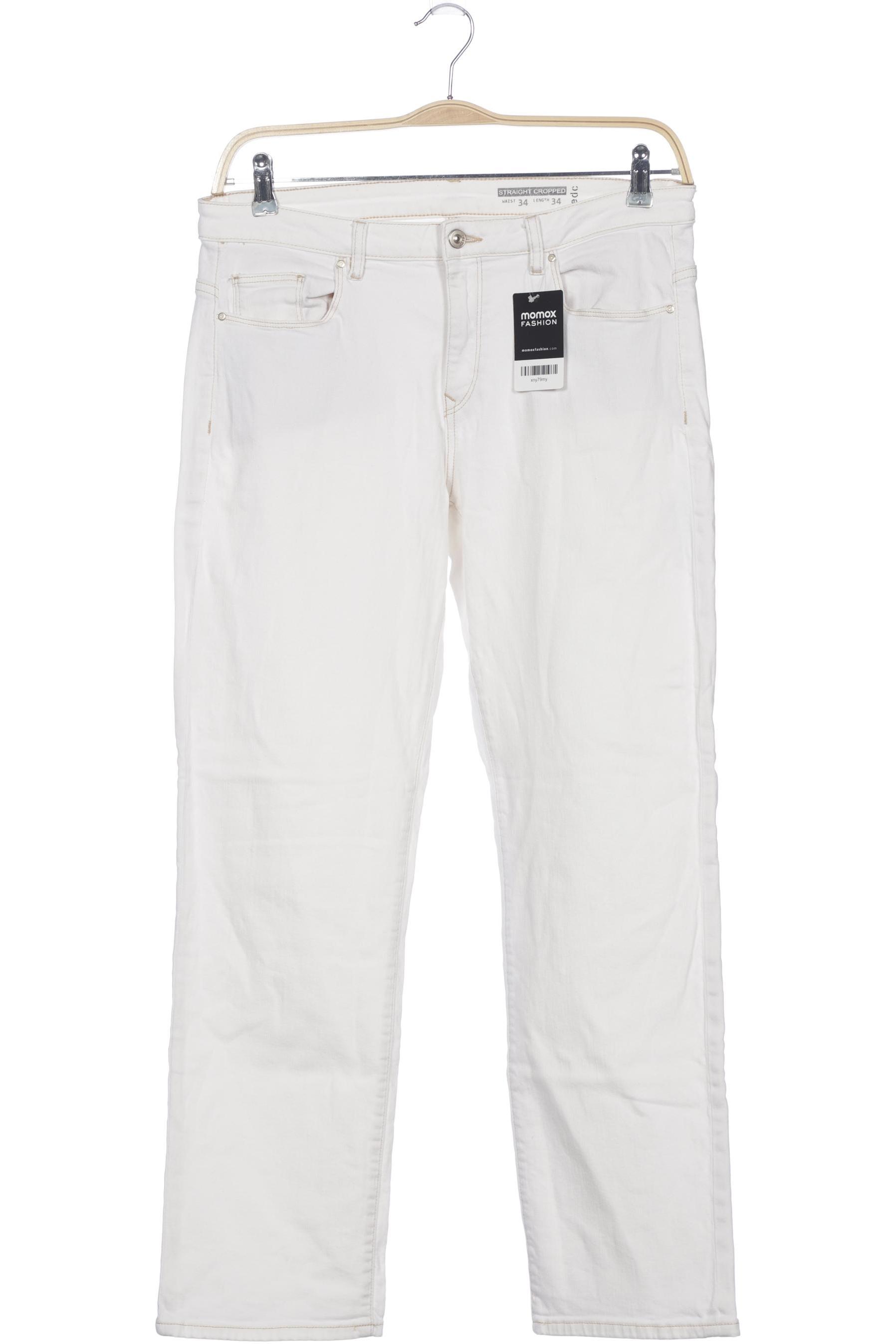 

edc by Esprit Damen Jeans, weiß, Gr. 34