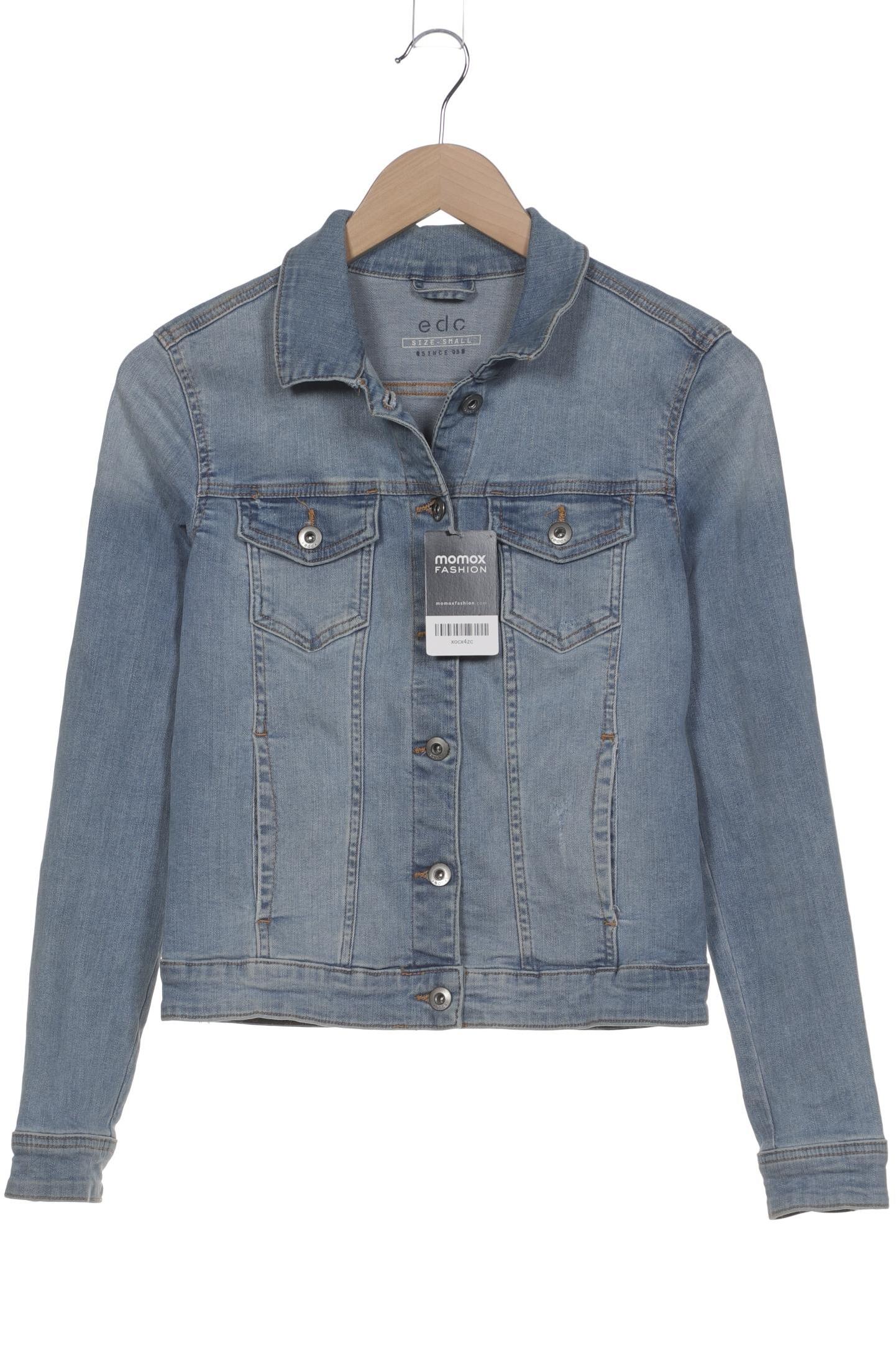 

edc by Esprit Damen Jacke, blau, Gr. 36