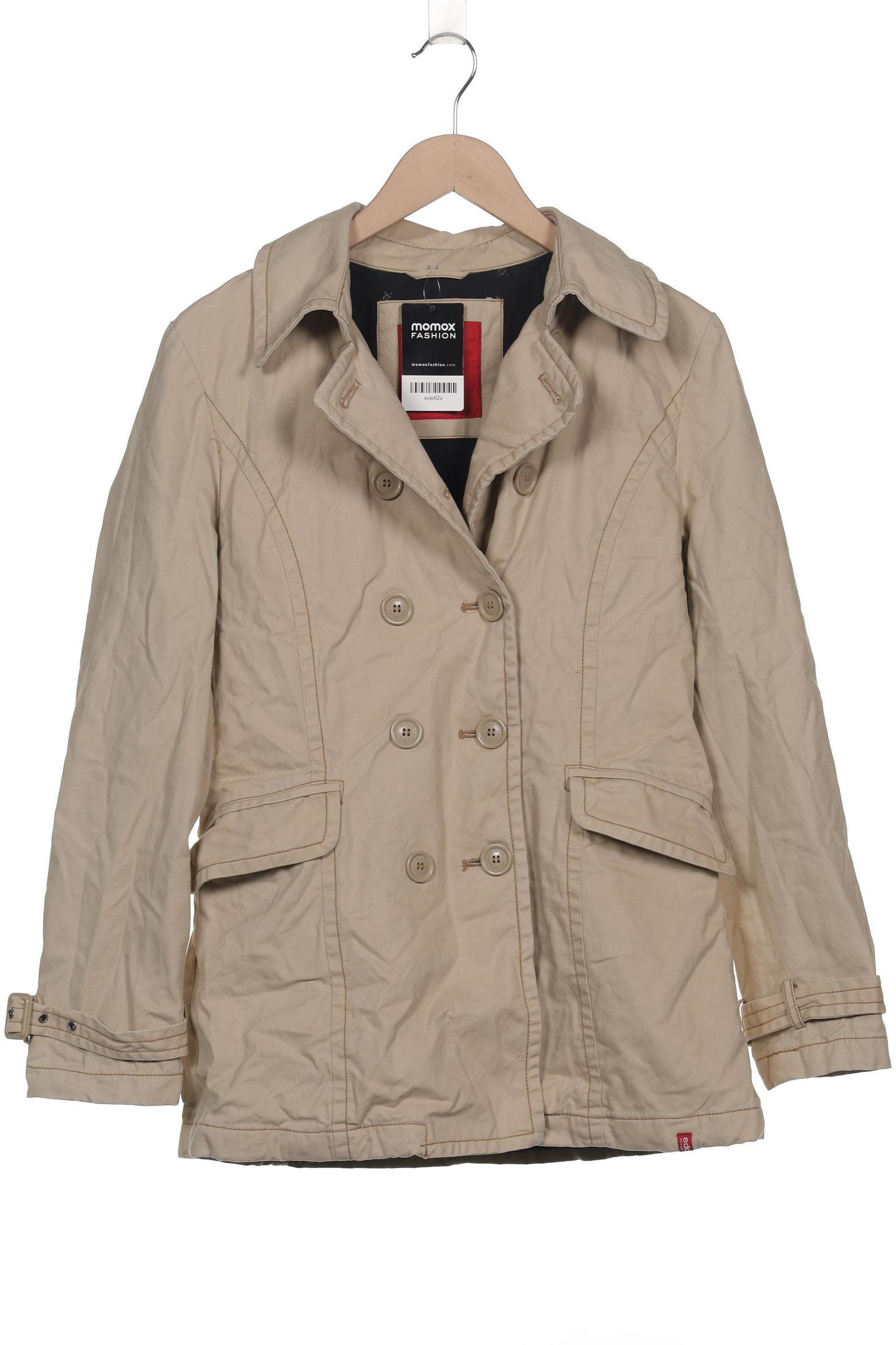 

edc by Esprit Damen Jacke, beige, Gr. 42