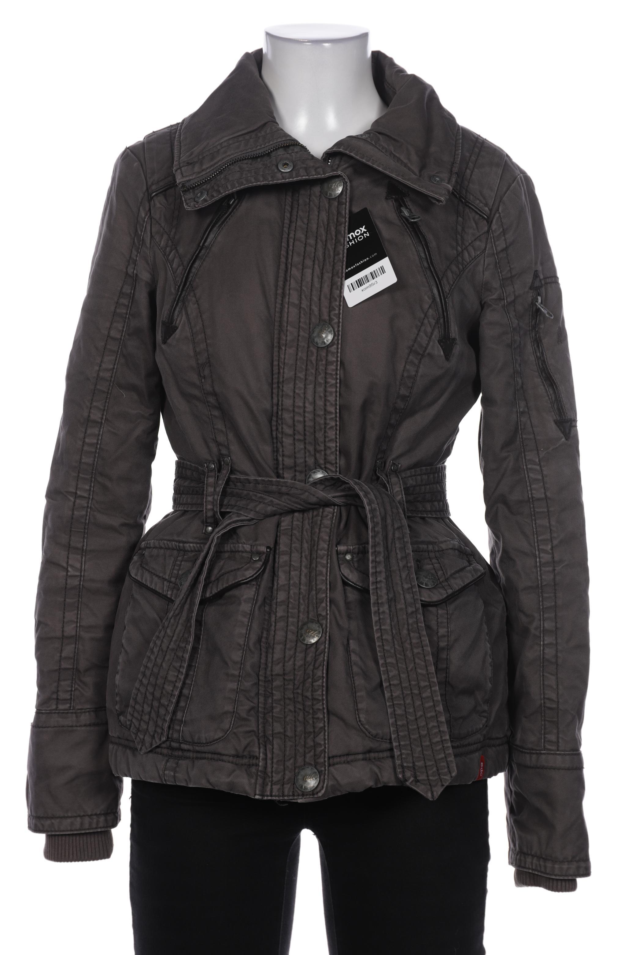 

edc by Esprit Damen Jacke, grau, Gr. 34