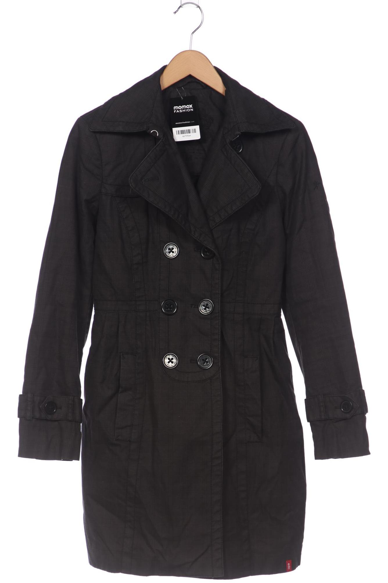 

edc by Esprit Damen Mantel, grau, Gr. 38