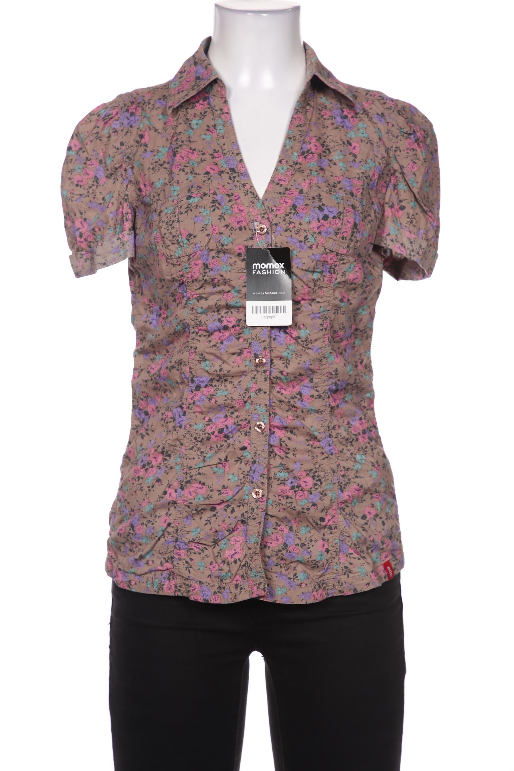 

edc by Esprit Damen Bluse, beige, Gr. 34
