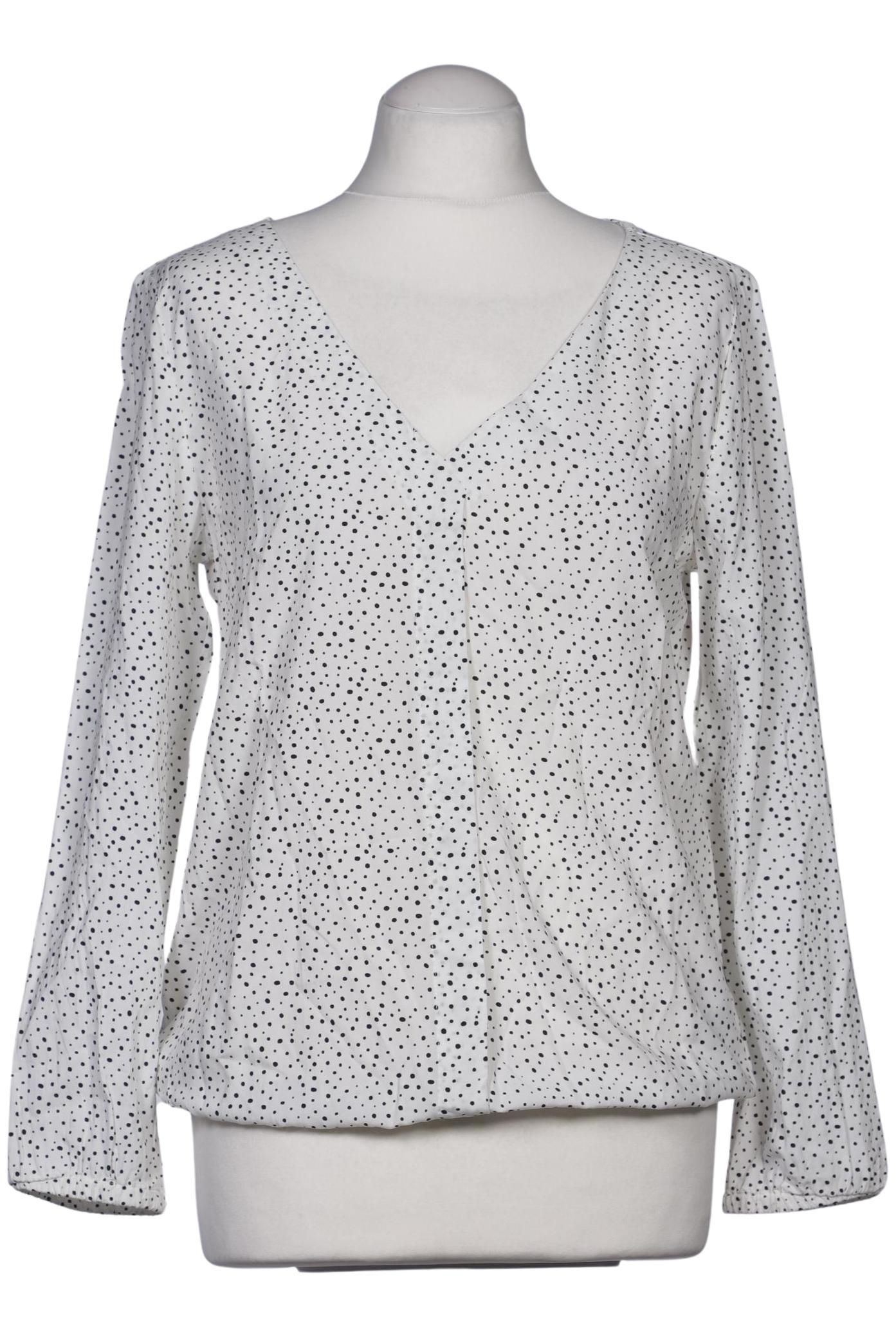 

edc by Esprit Damen Bluse, weiß, Gr. 38