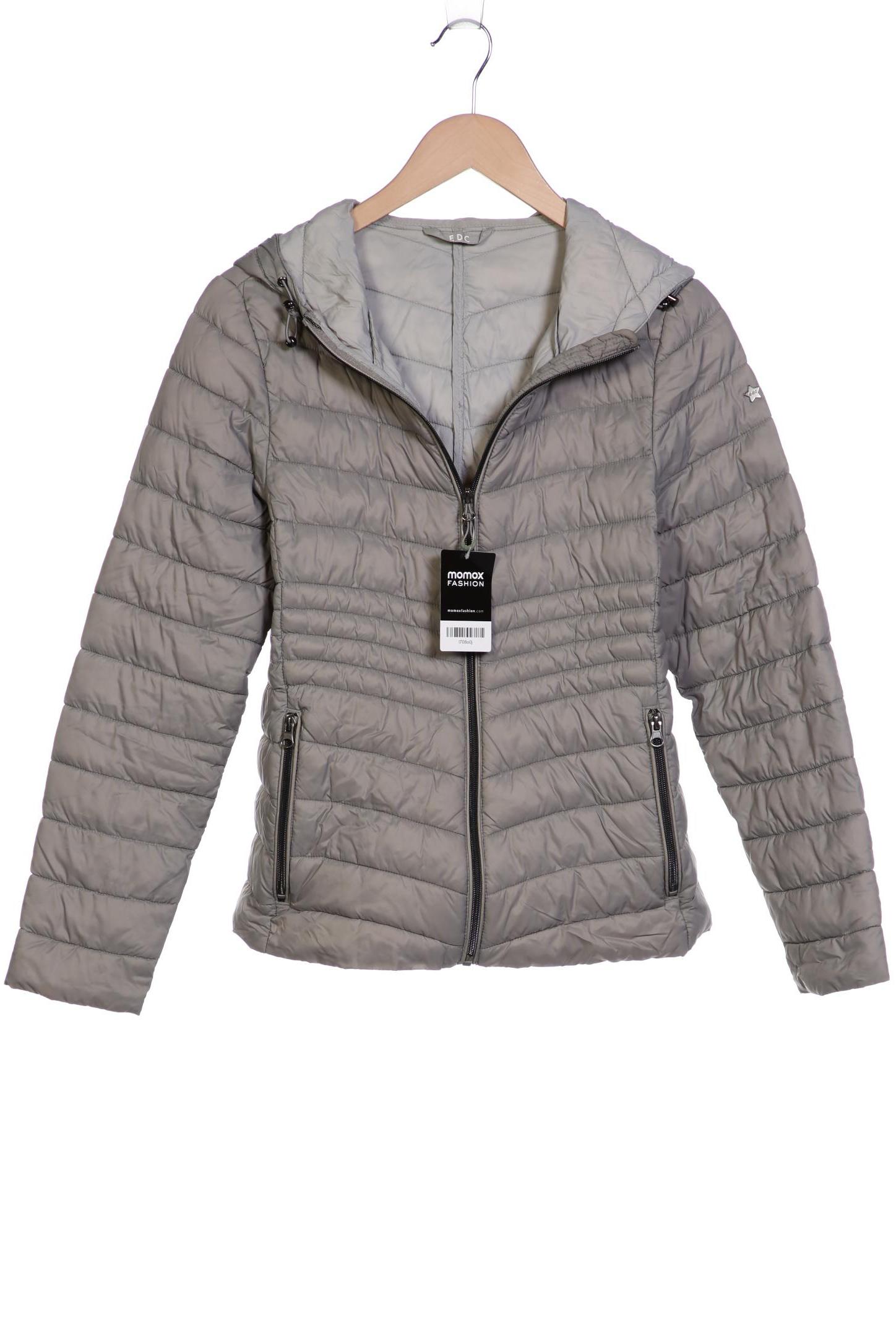 

edc by Esprit Damen Jacke, grau, Gr. 38