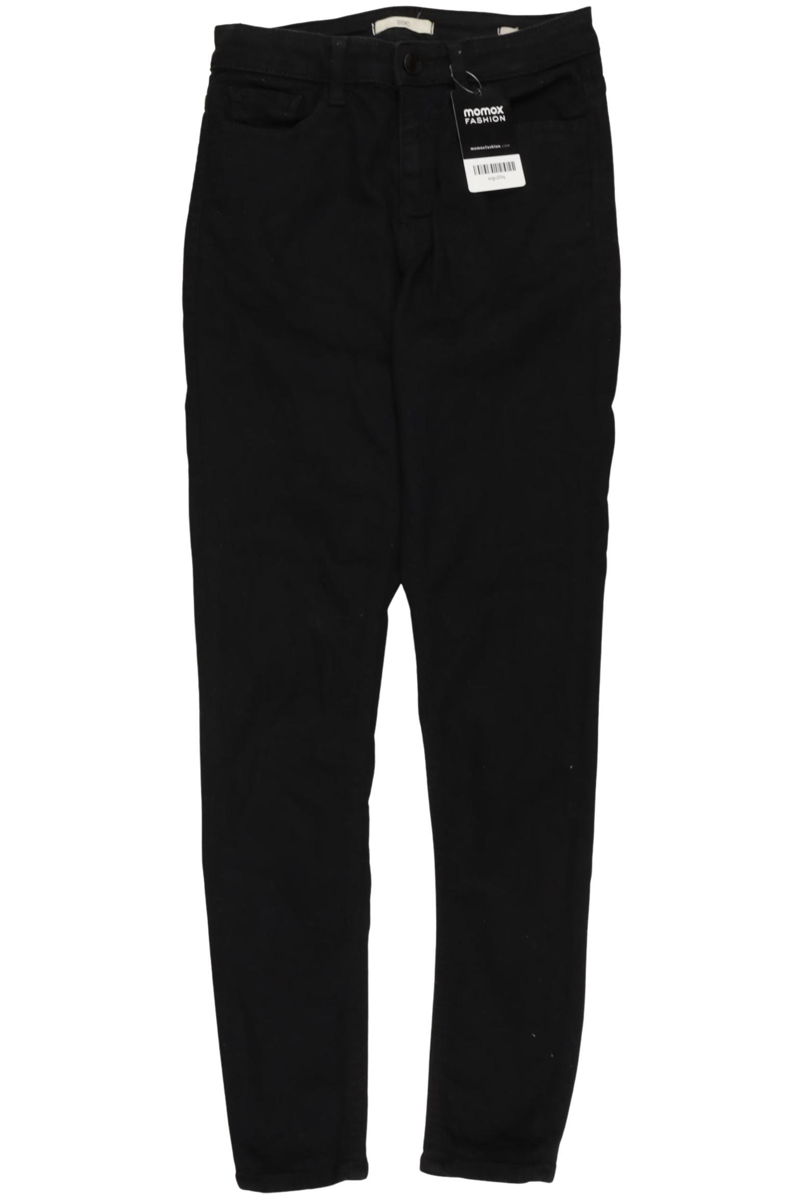 

edc by Esprit Damen Stoffhose, schwarz, Gr. 27