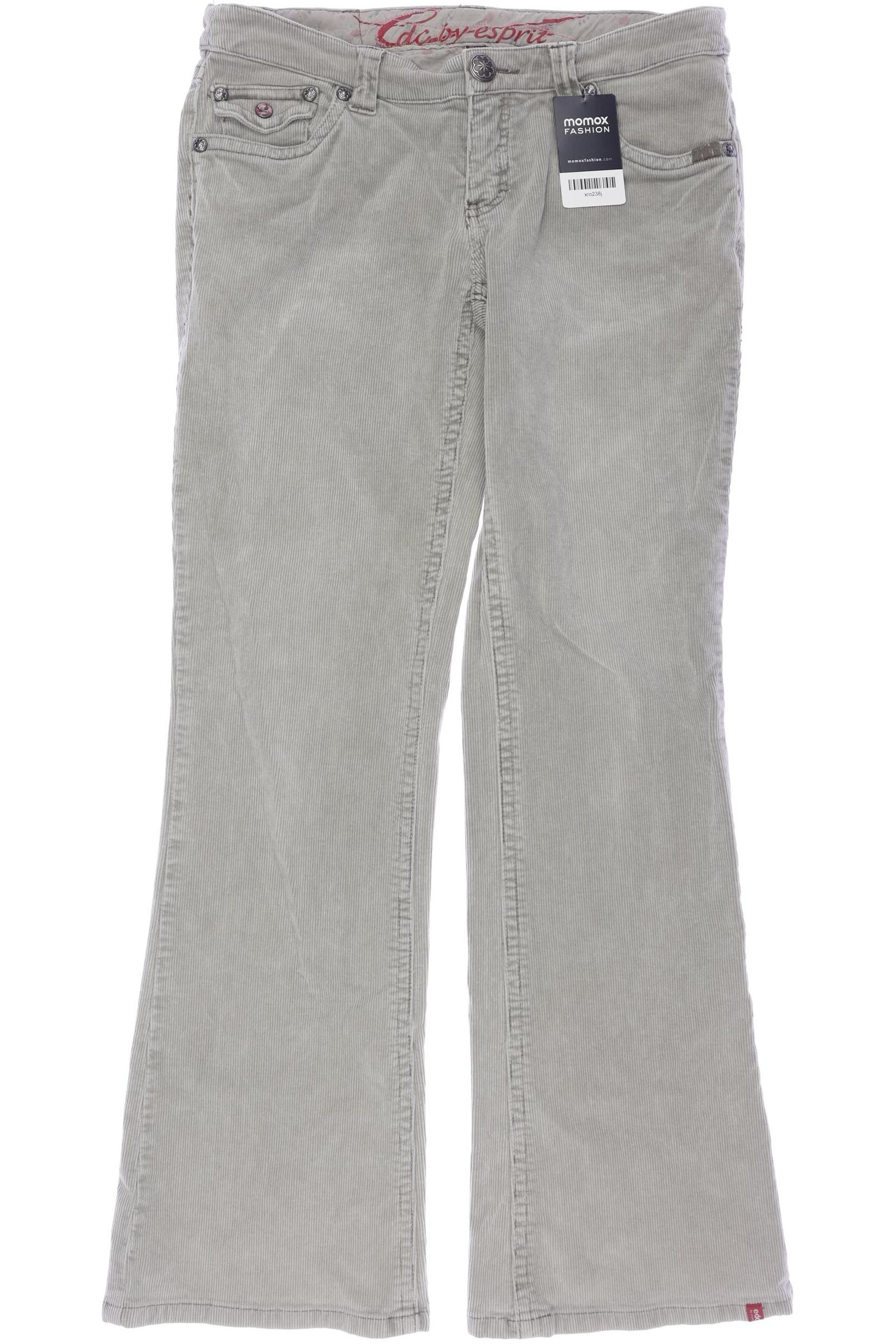 

edc by Esprit Damen Stoffhose, hellgrün, Gr. 40