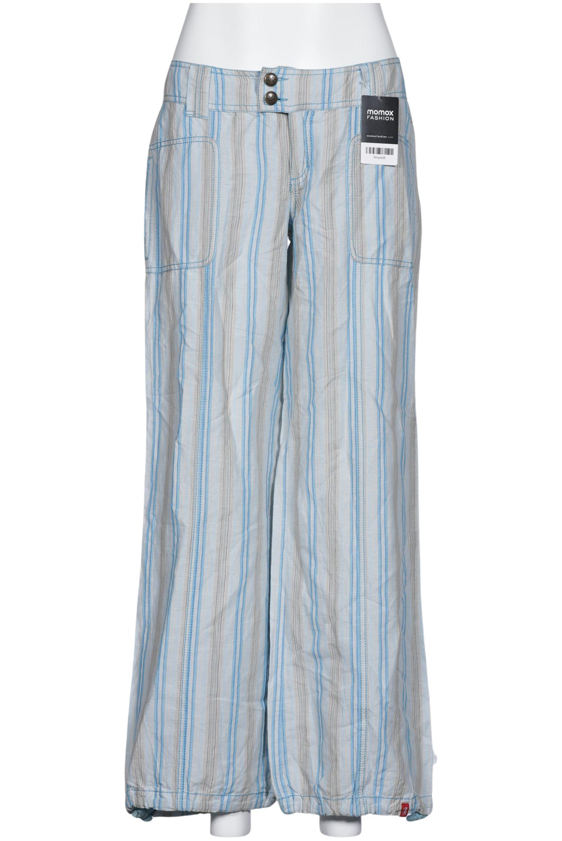 

edc by Esprit Damen Stoffhose, hellblau, Gr. 29