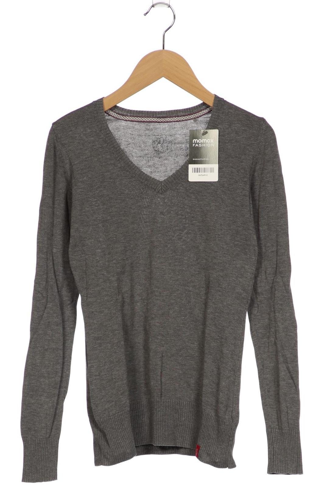 

edc by Esprit Damen Pullover, grau, Gr. 36