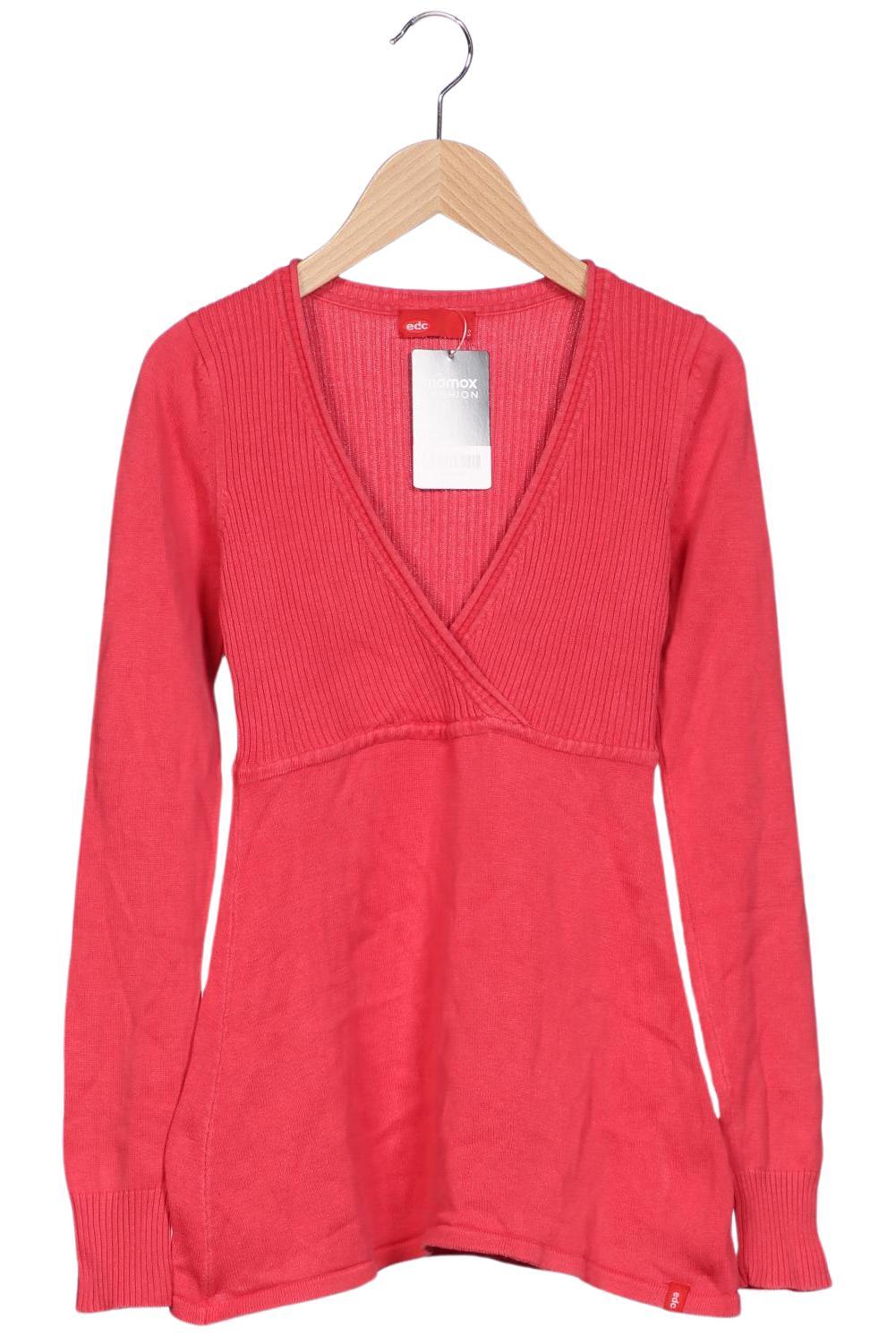 

edc by Esprit Damen Pullover, rot, Gr. 36