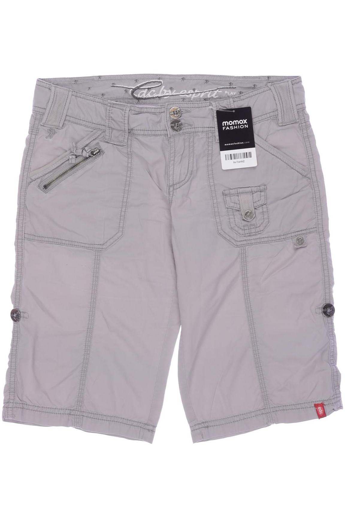 

edc by Esprit Damen Shorts, grau, Gr. 29
