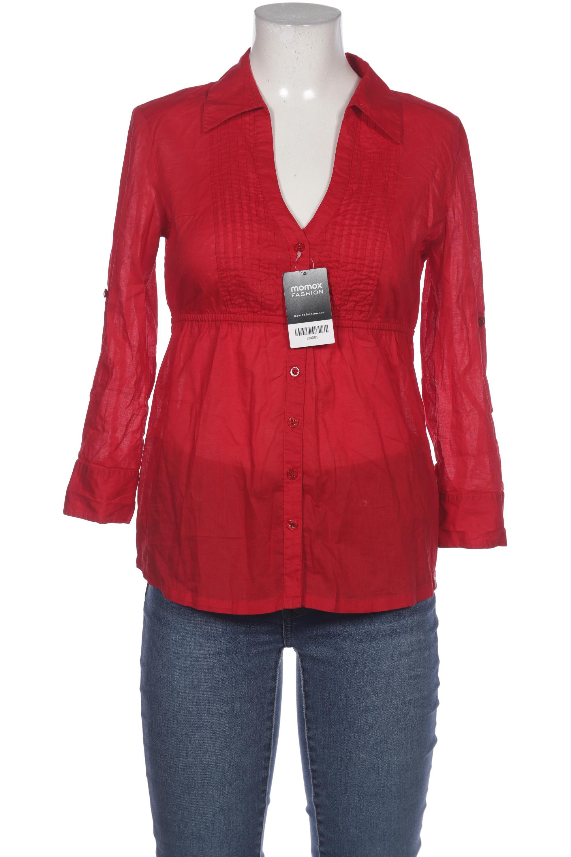 

edc by Esprit Damen Bluse, rot, Gr. 38