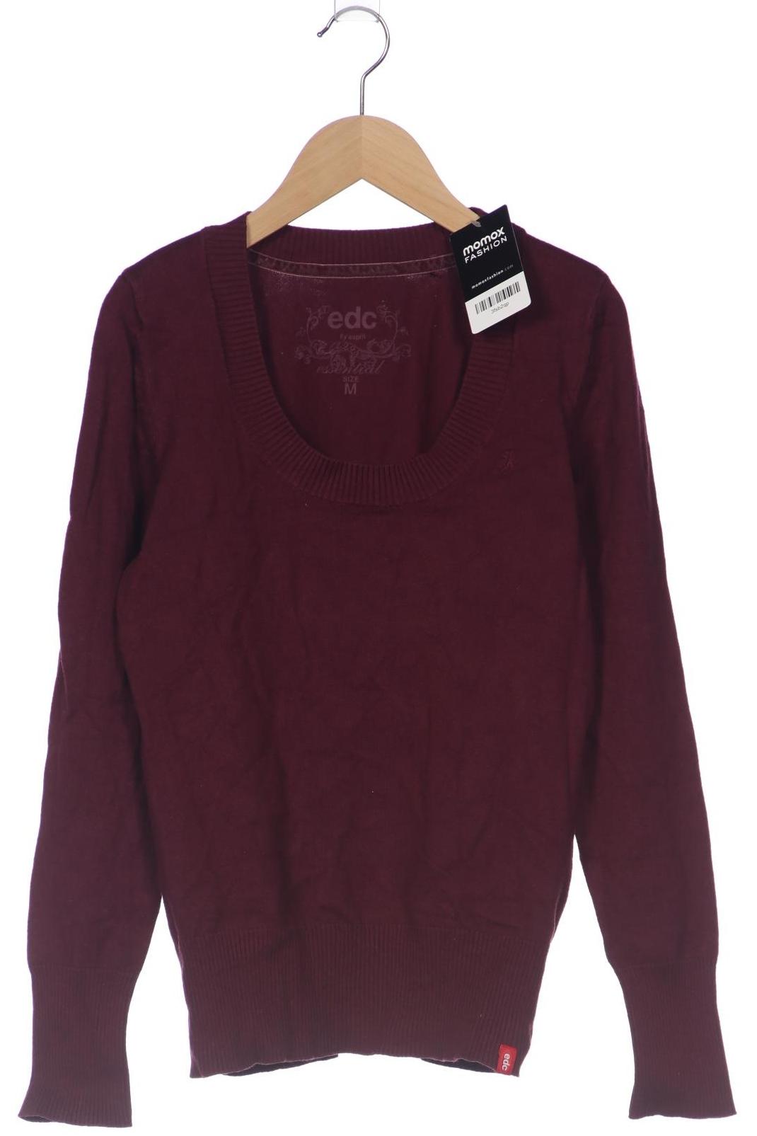 

edc by Esprit Damen Pullover, bordeaux, Gr. 38