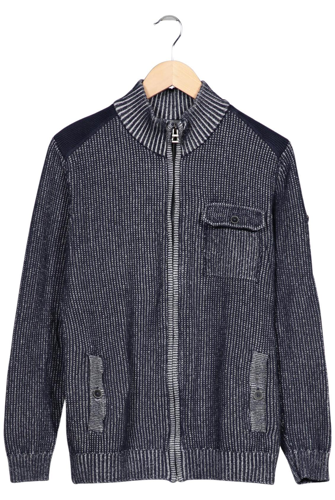 

edc by Esprit Herren Strickjacke, marineblau, Gr. 48