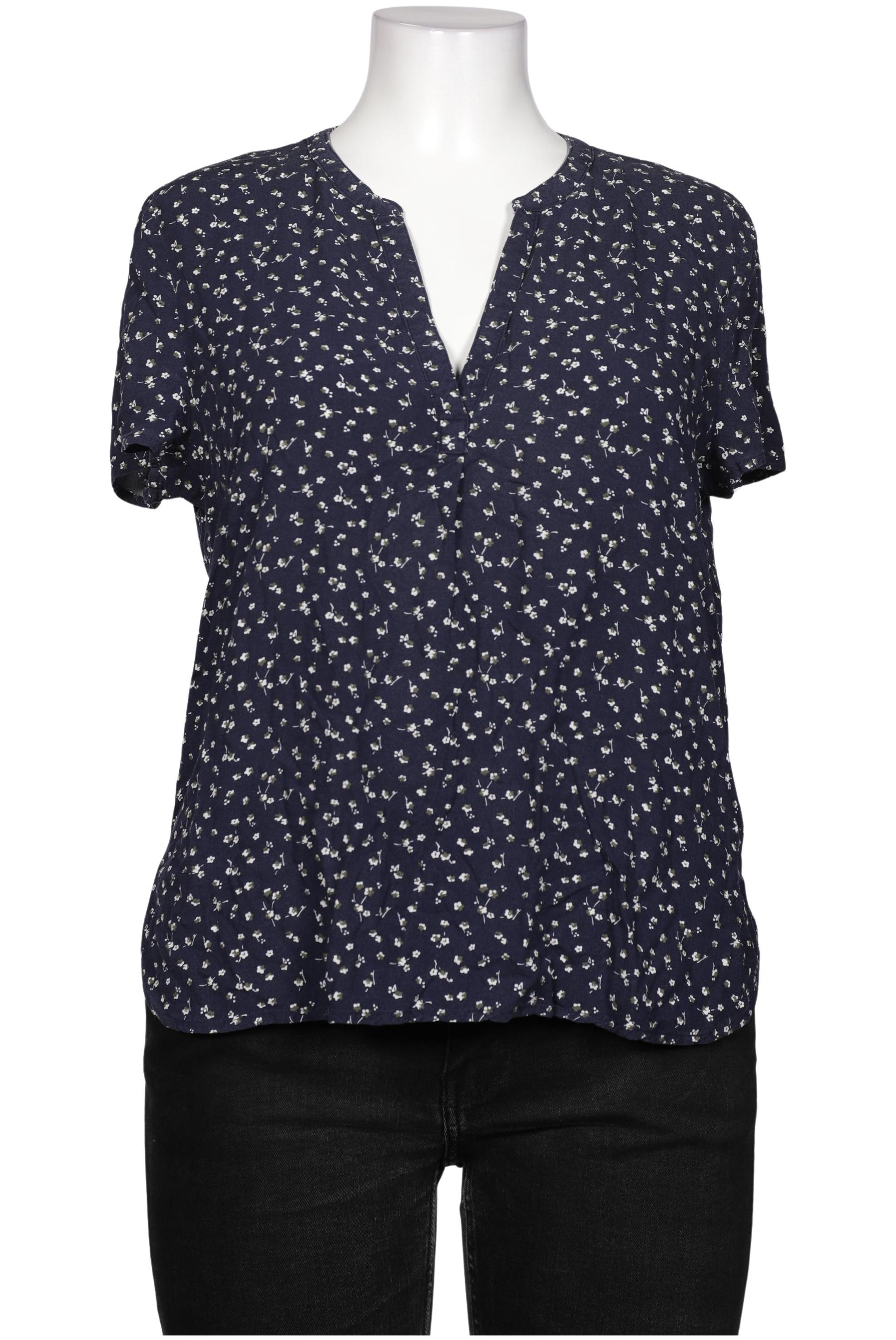 

edc by Esprit Damen Bluse, marineblau, Gr. 42