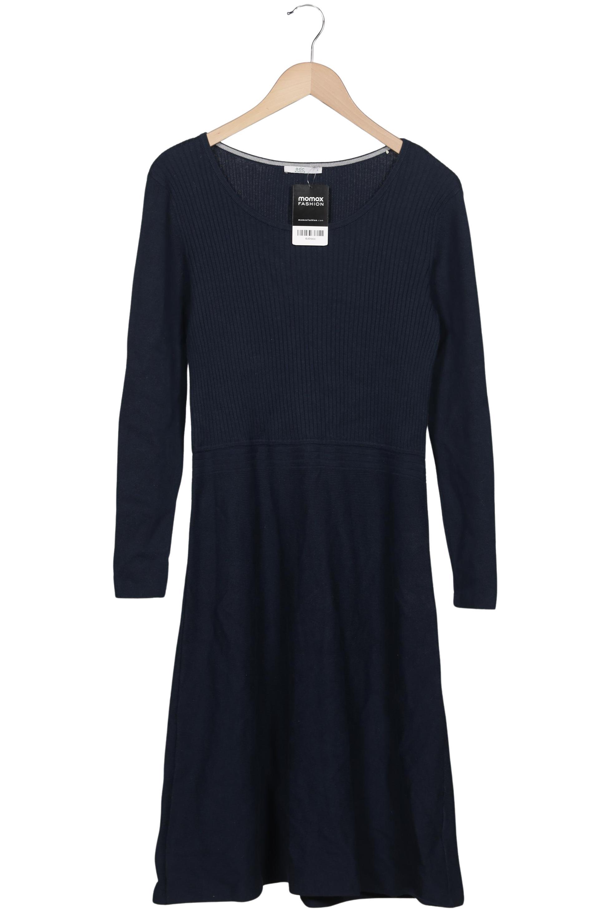 

edc by Esprit Damen Kleid, marineblau, Gr. 42