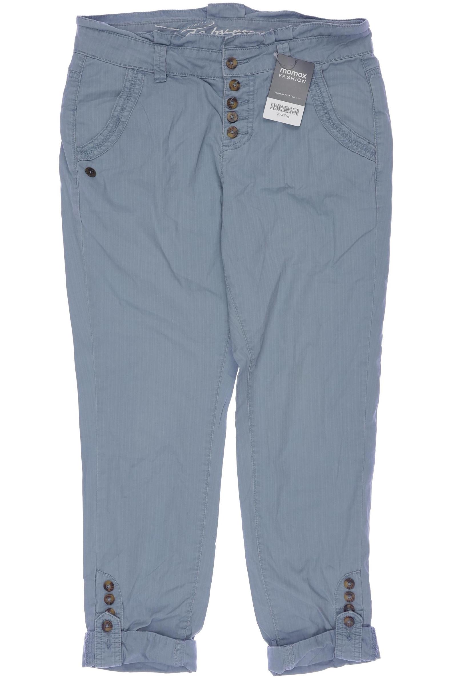 

edc by Esprit Damen Stoffhose, blau, Gr. 32
