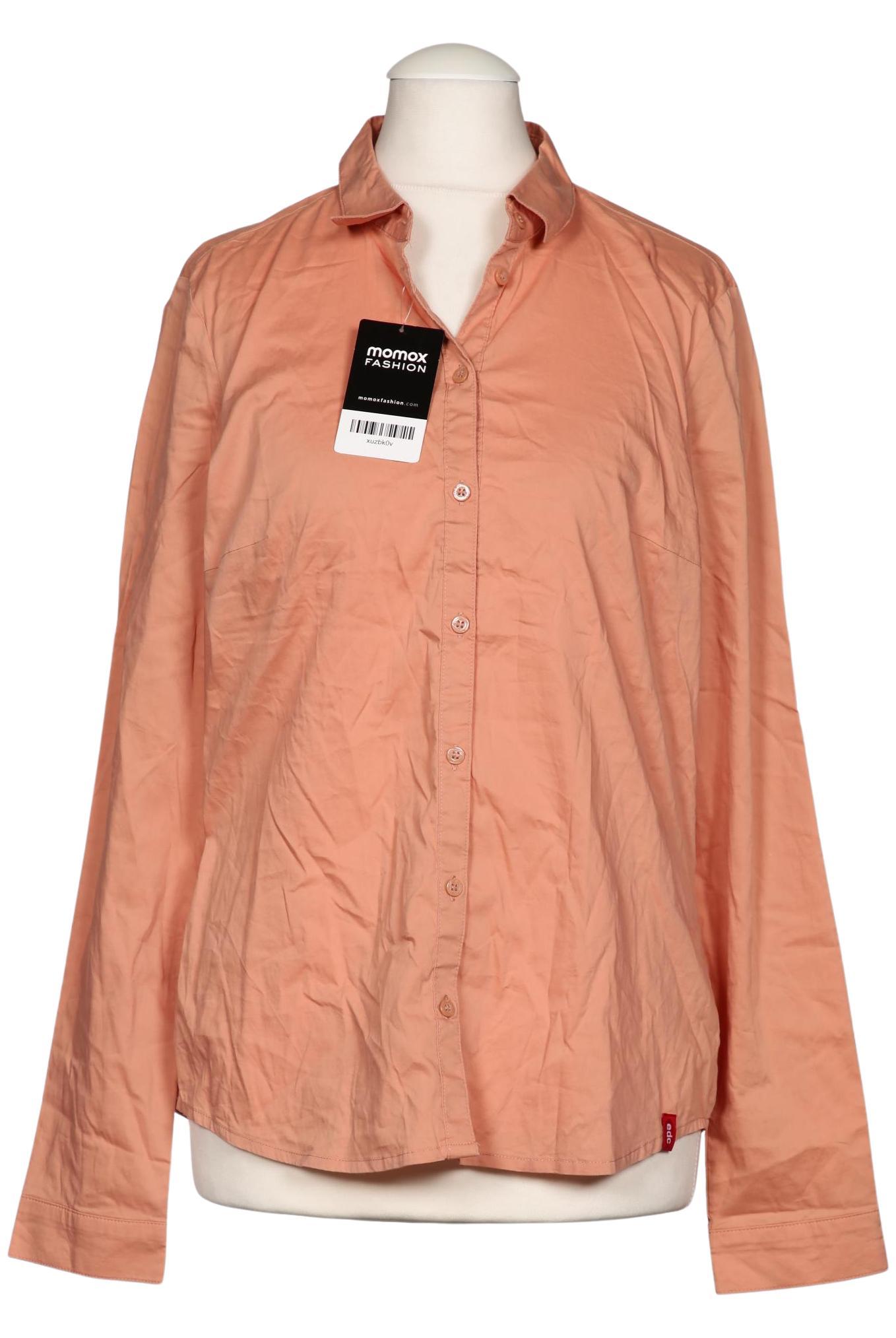 

edc by Esprit Damen Bluse, orange, Gr. 36