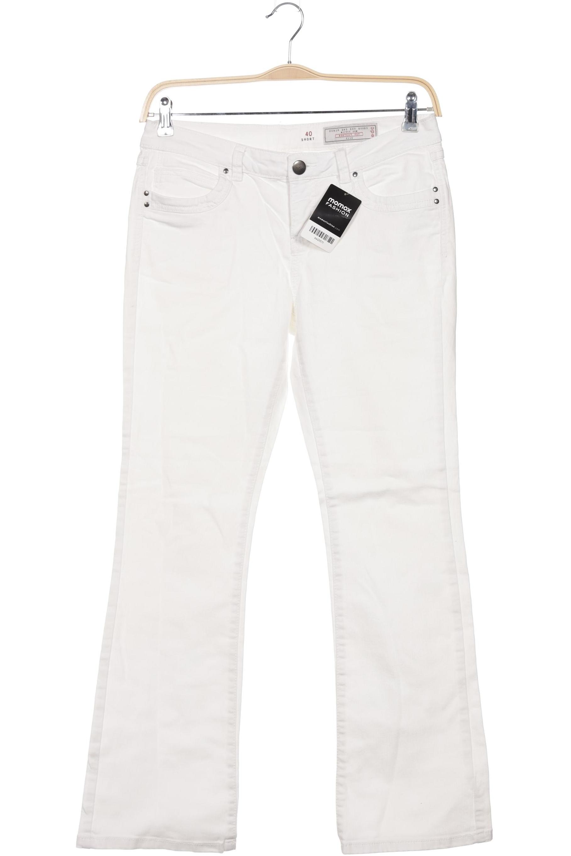 

edc by Esprit Damen Jeans, weiß, Gr. 40