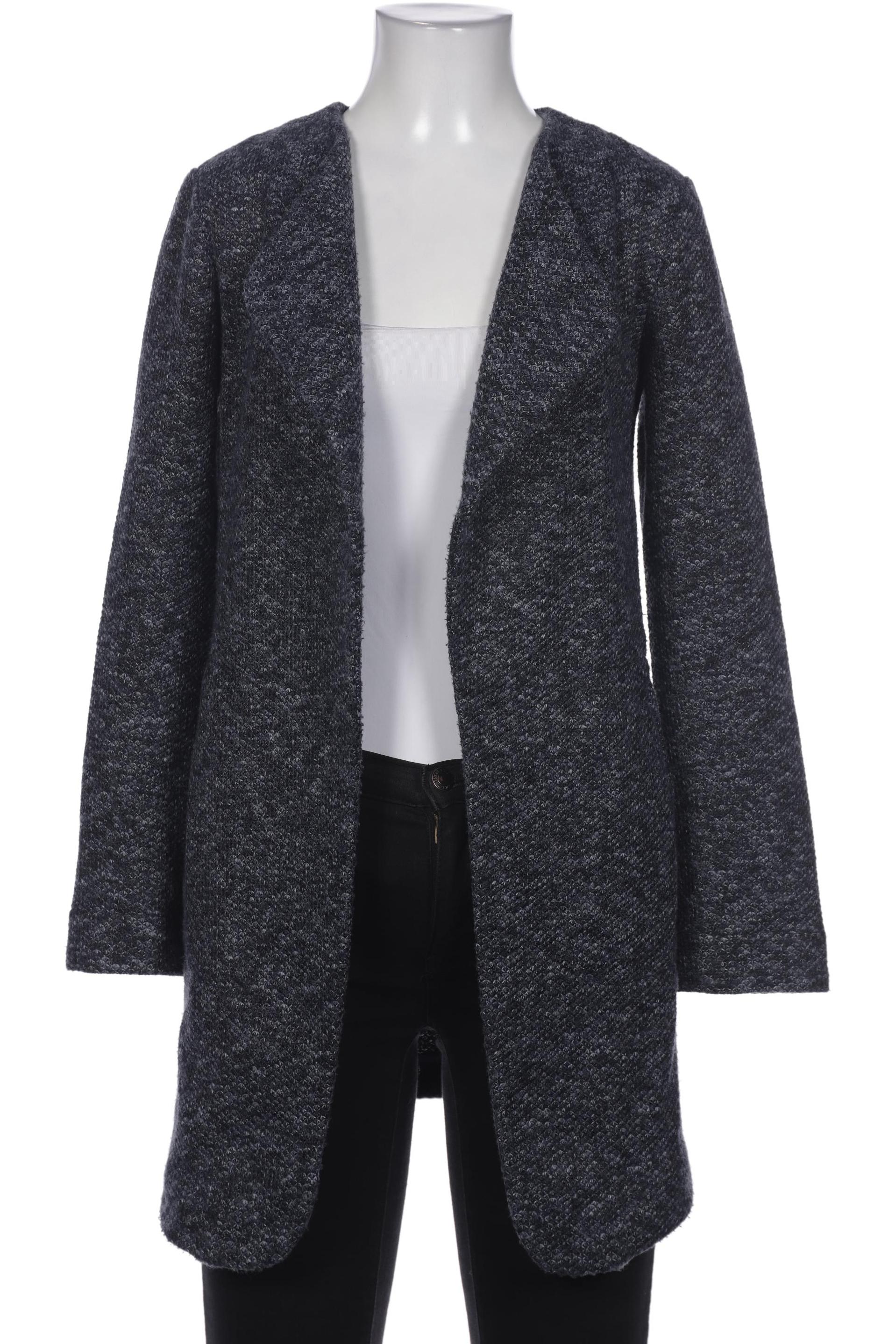 

edc by Esprit Damen Strickjacke, blau, Gr. 34