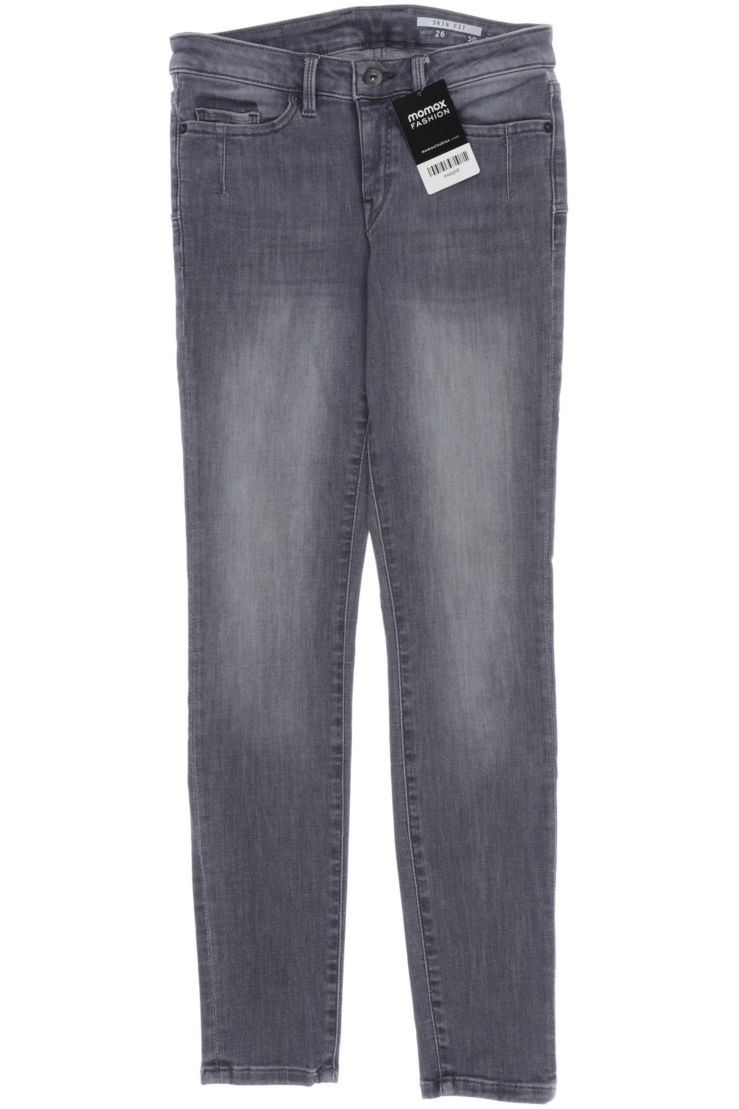 

edc by Esprit Damen Jeans, grau, Gr. 26