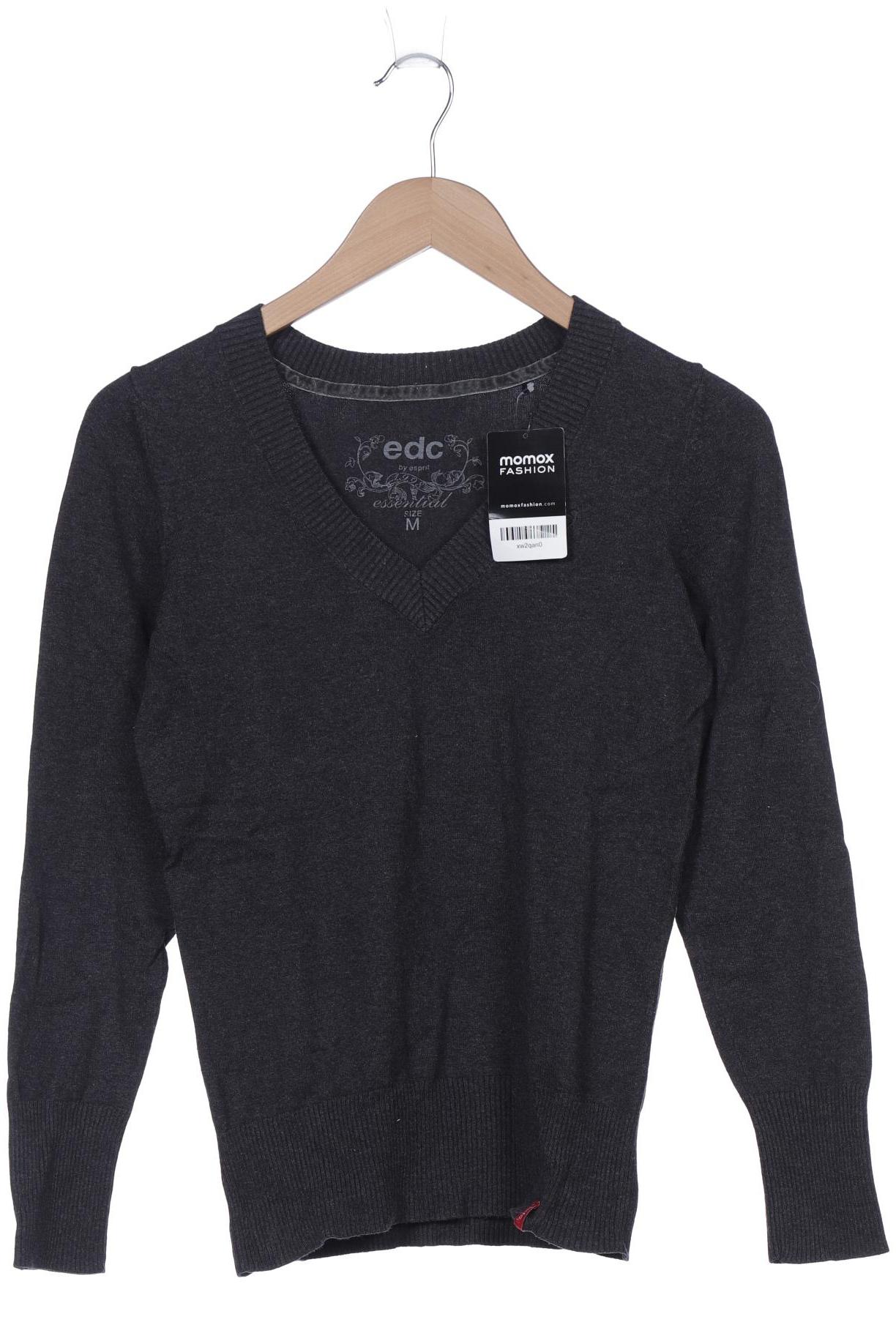 

edc by Esprit Damen Pullover, grau, Gr. 38