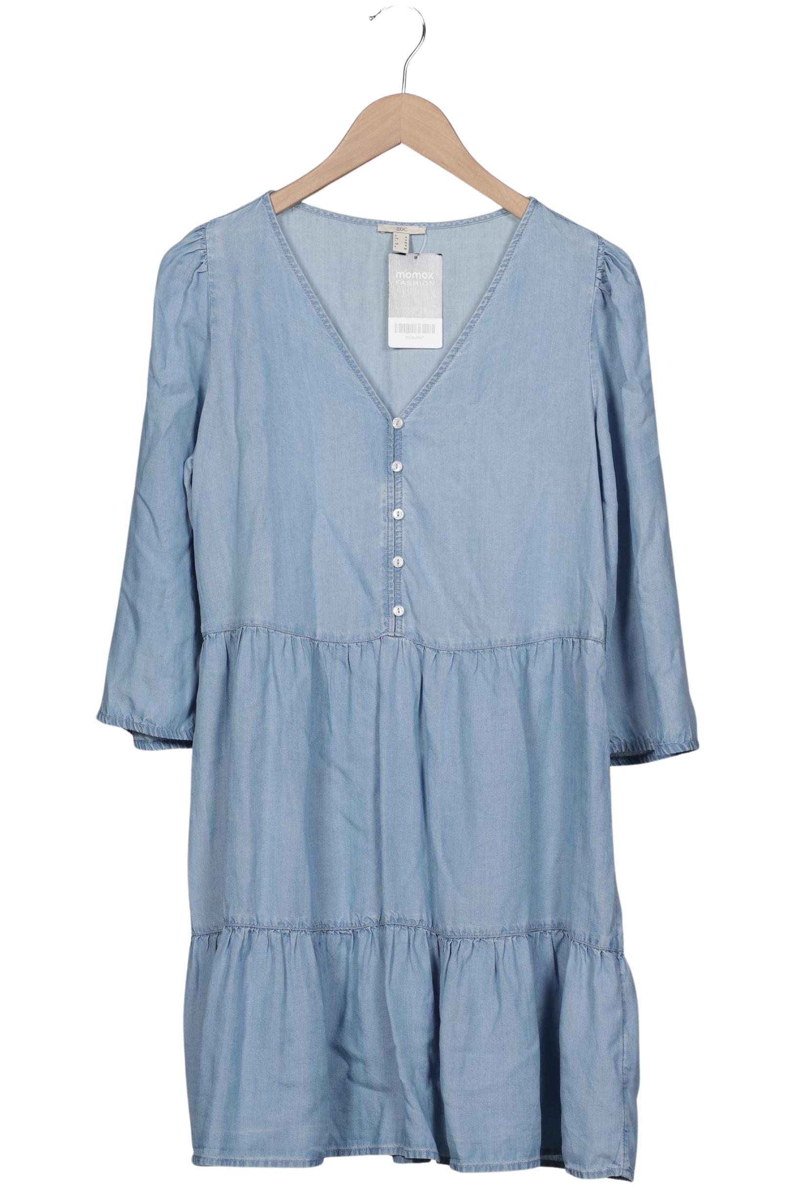 

edc by Esprit Damen Kleid, blau, Gr. 36
