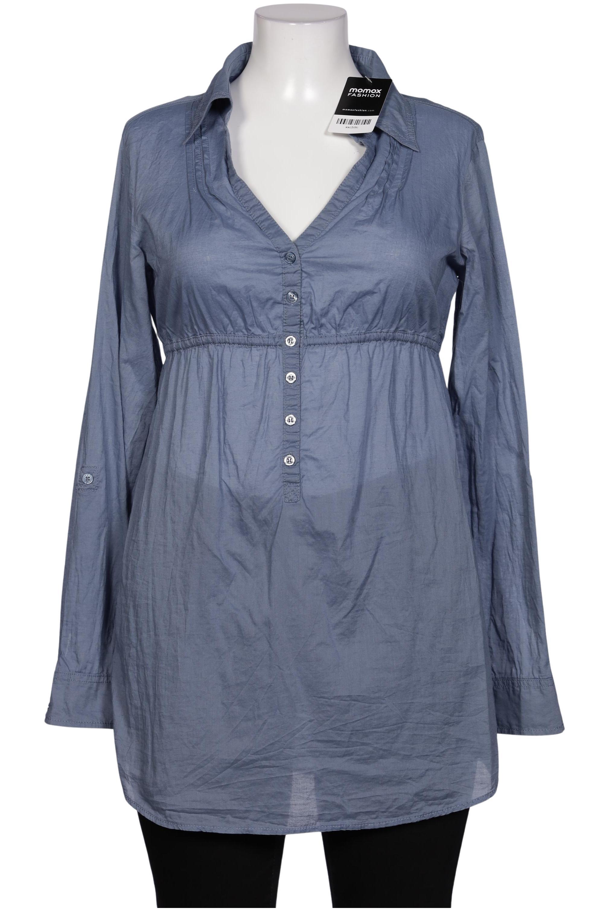 

edc by Esprit Damen Bluse, blau, Gr. 42