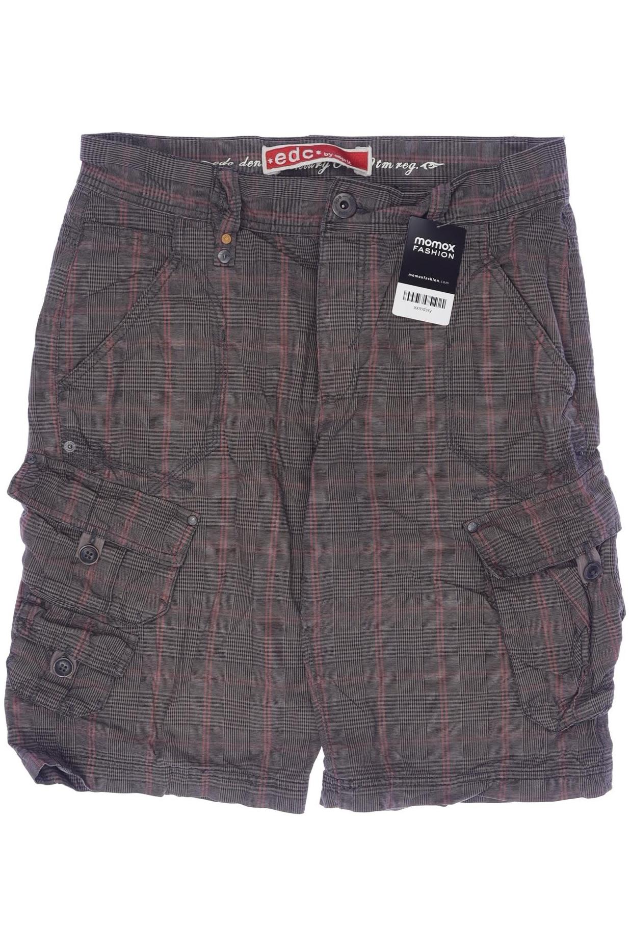 

edc by Esprit Herren Shorts, braun, Gr. 32