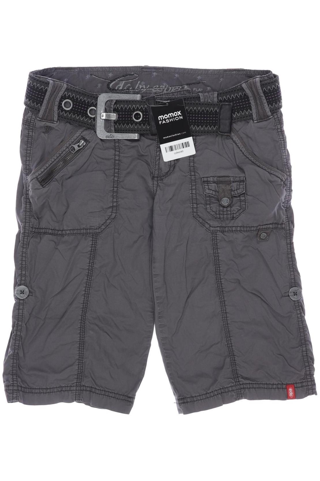 

edc by Esprit Damen Shorts, grau, Gr. 32