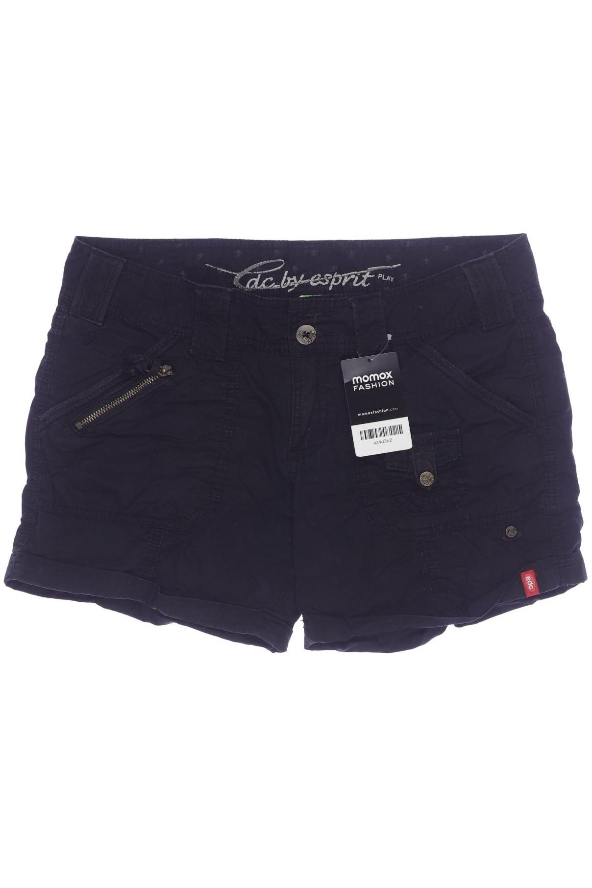 

edc by Esprit Damen Shorts, schwarz, Gr. 38