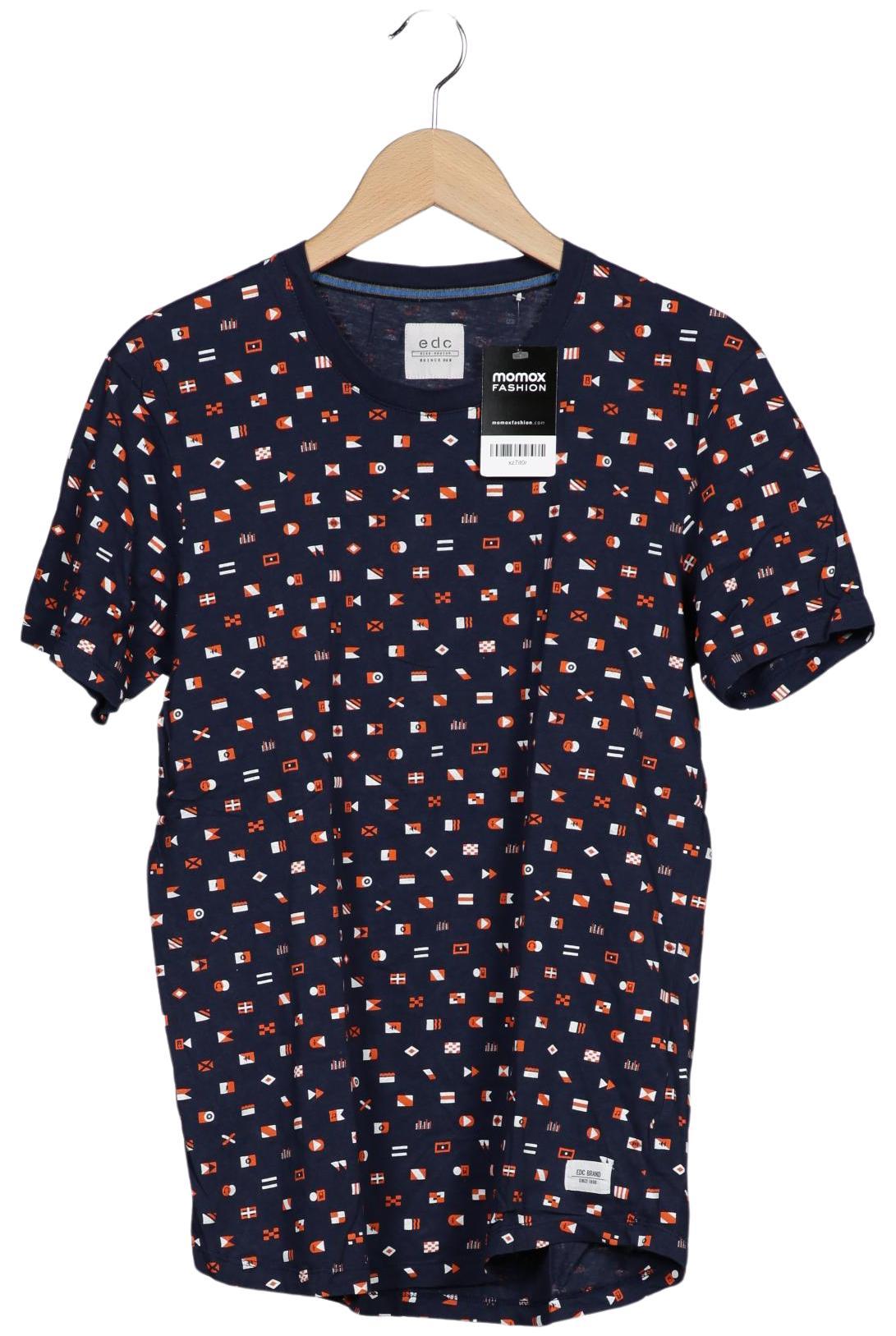 

edc by Esprit Herren T-Shirt, marineblau, Gr. 48