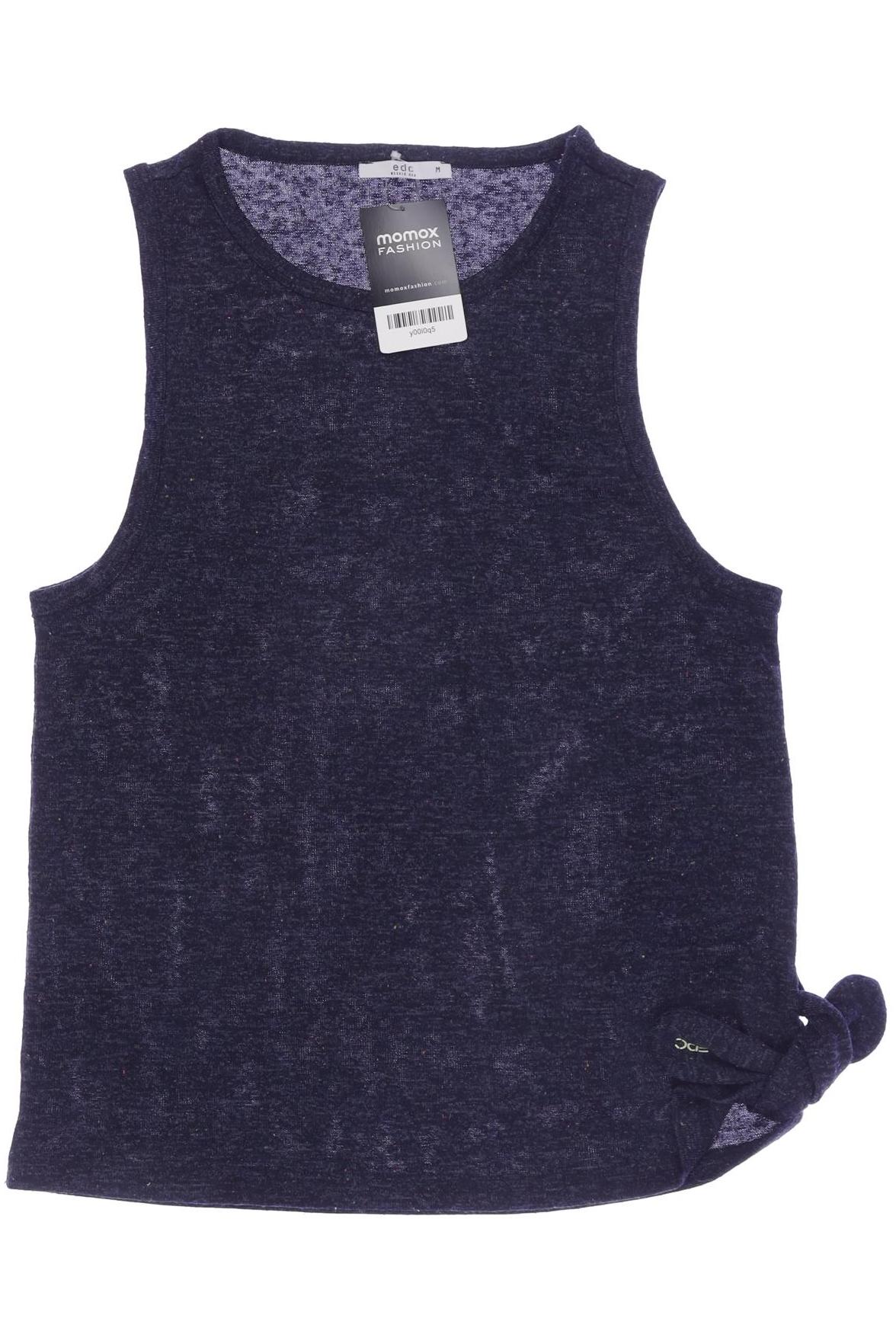 

edc by Esprit Damen Top, marineblau, Gr. 38
