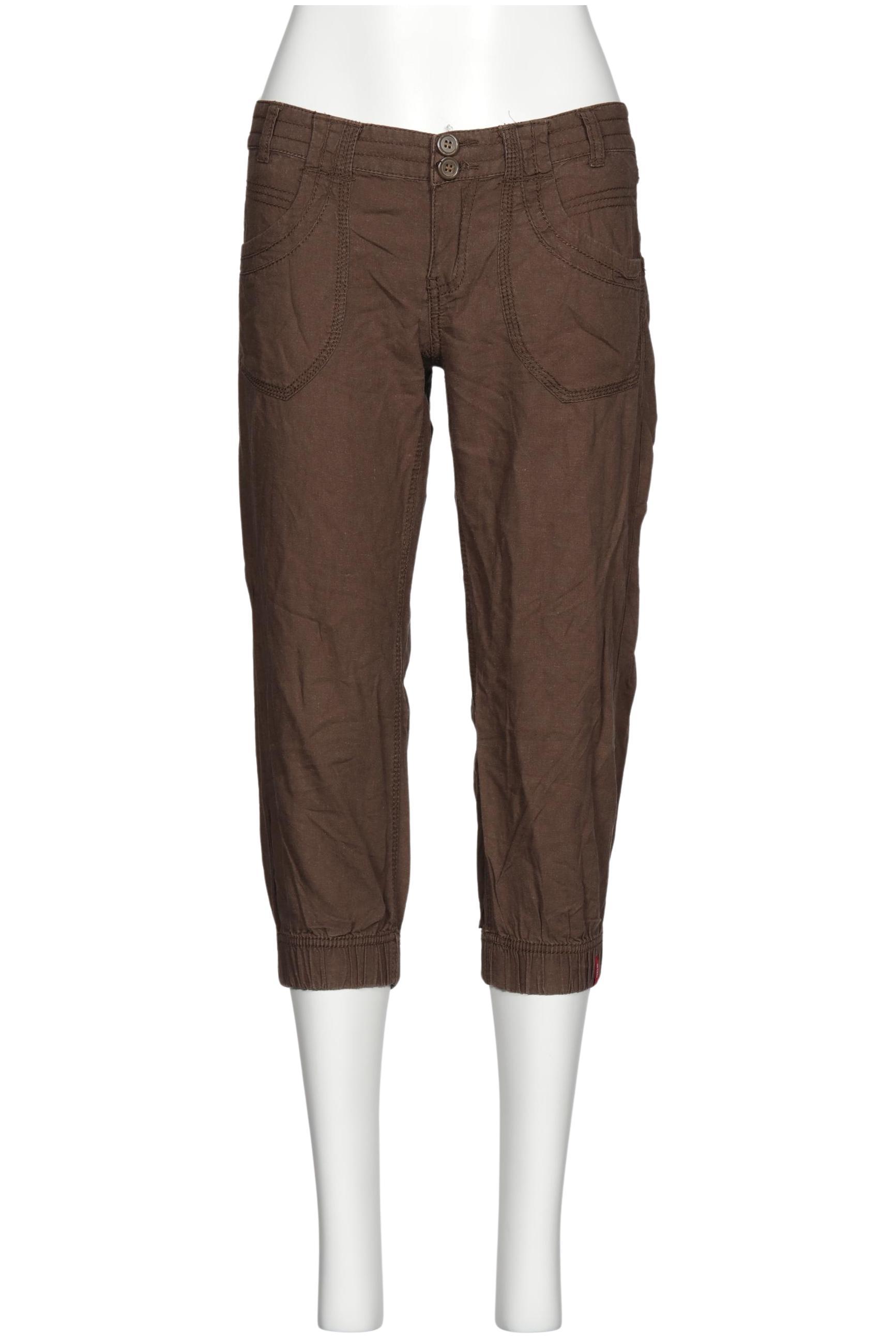 

edc by Esprit Damen Shorts, braun, Gr. 34