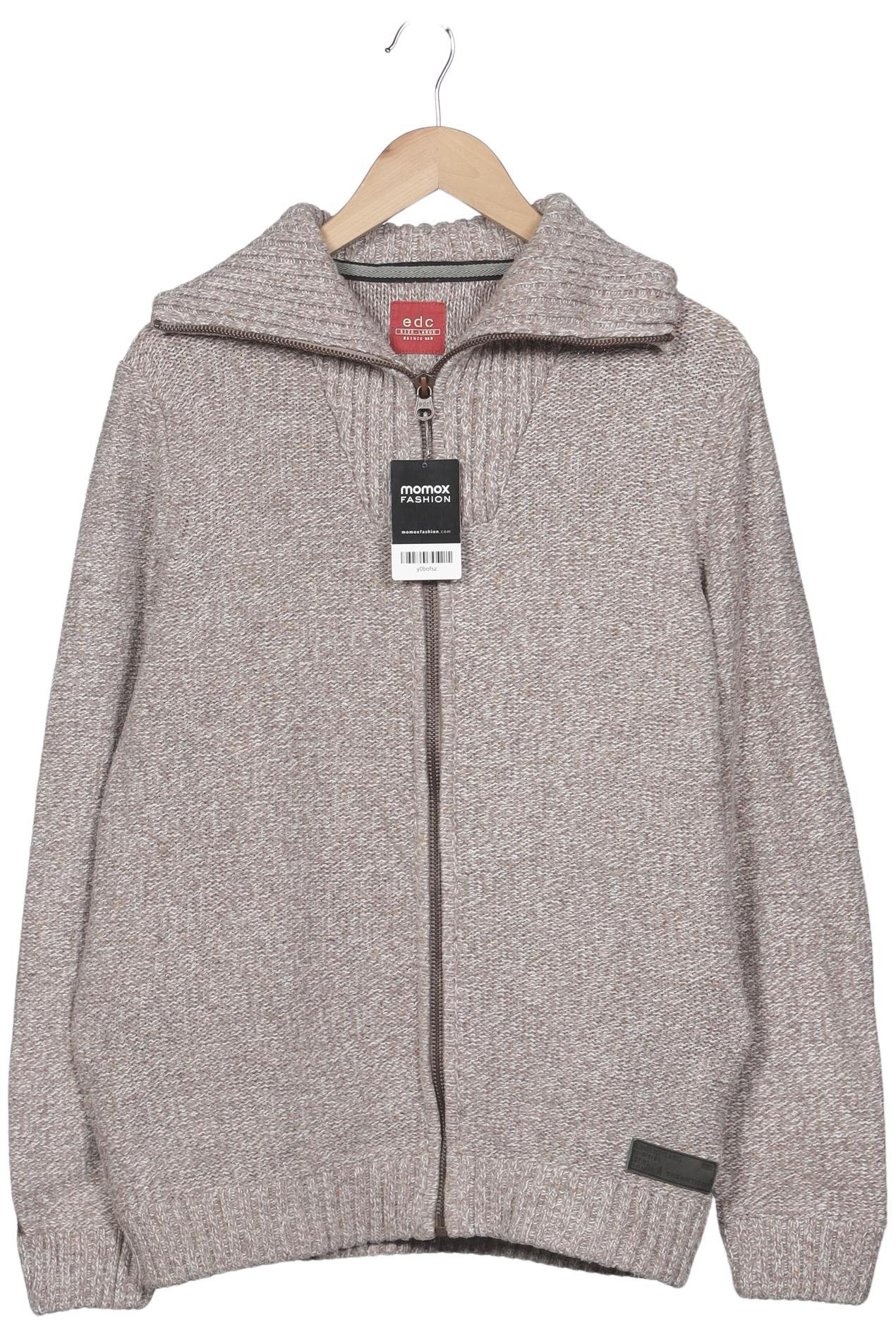 Thumbnail - edc by Esprit Herren Strickjacke, beige, Gr. 52