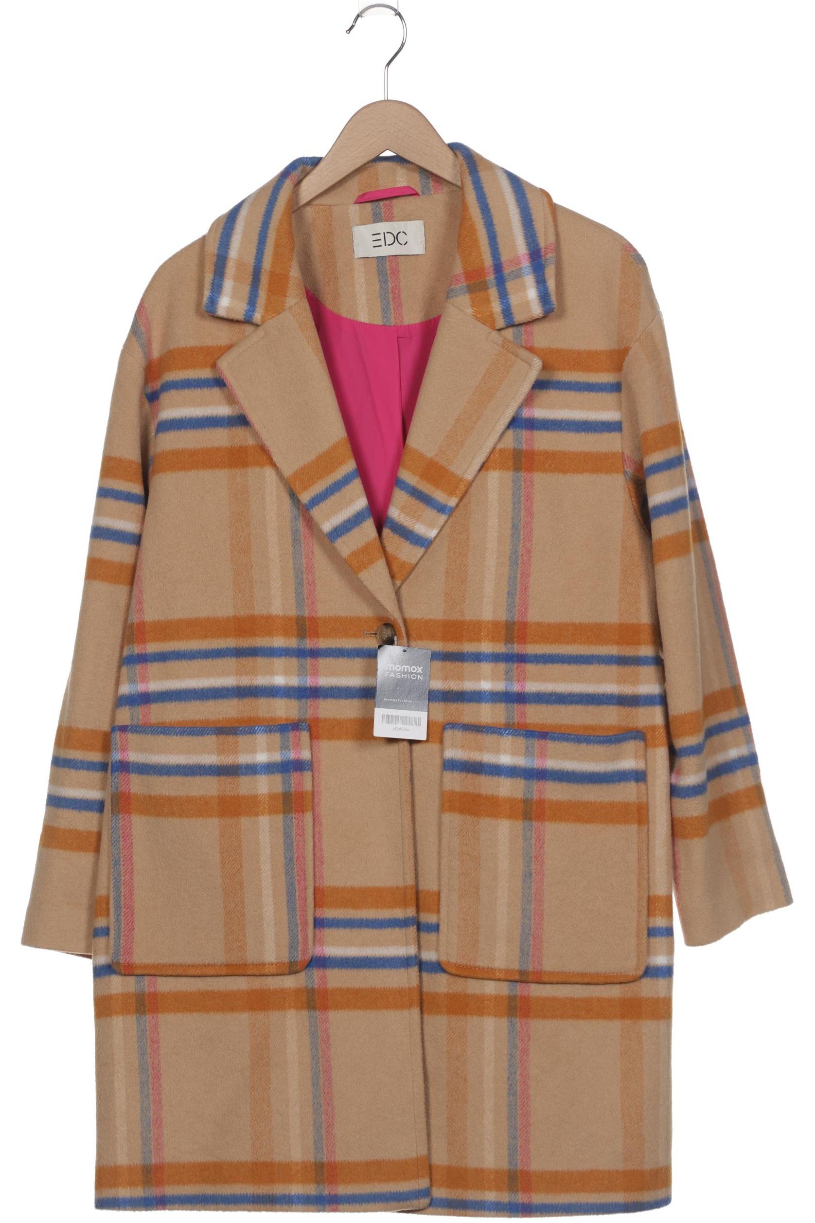 

edc by Esprit Damen Mantel, beige, Gr. 42